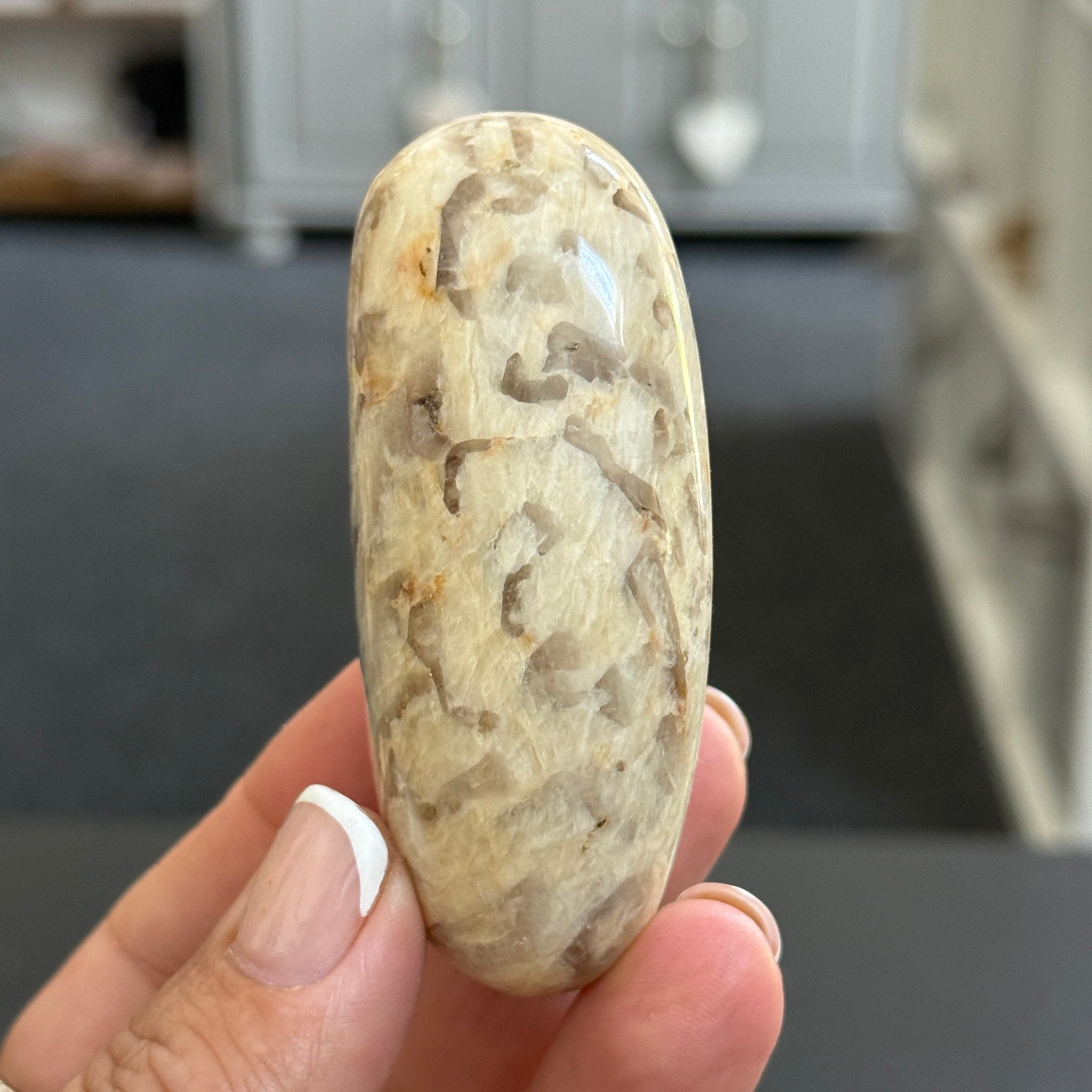 Zebradorite - Graphic Feldspar Palmstone