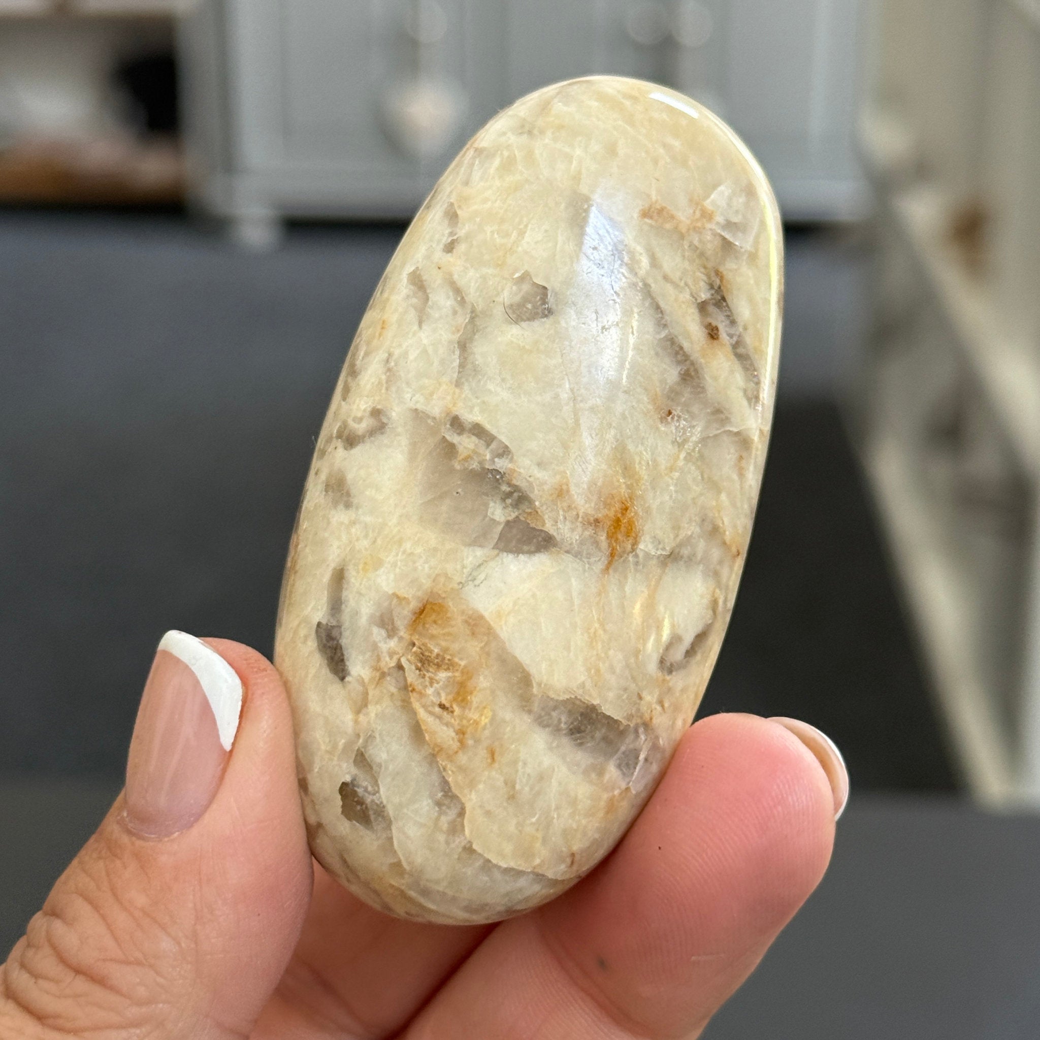 Zebradorite - Graphic Feldspar Palmstone