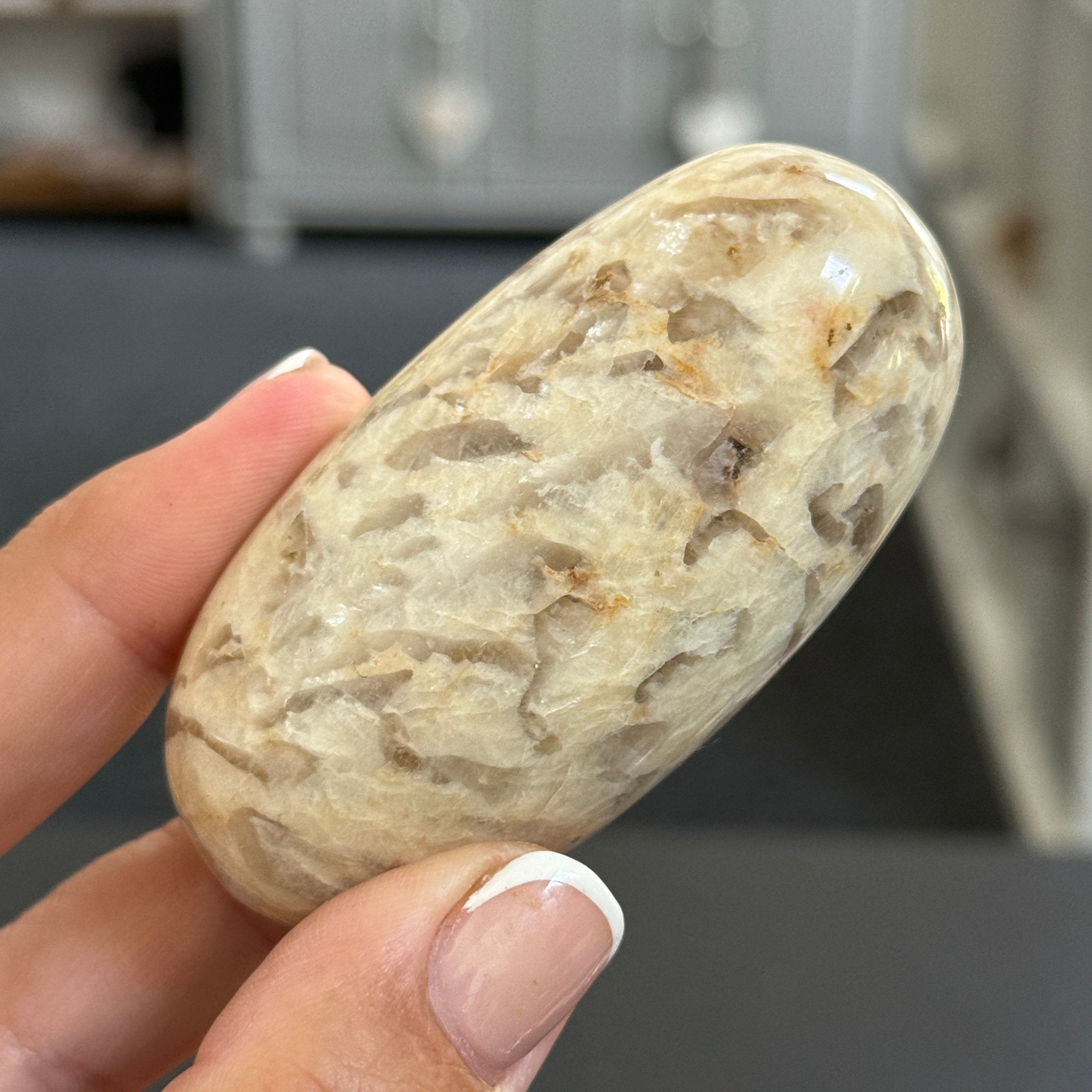 Zebradorite - Graphic Feldspar Palmstone