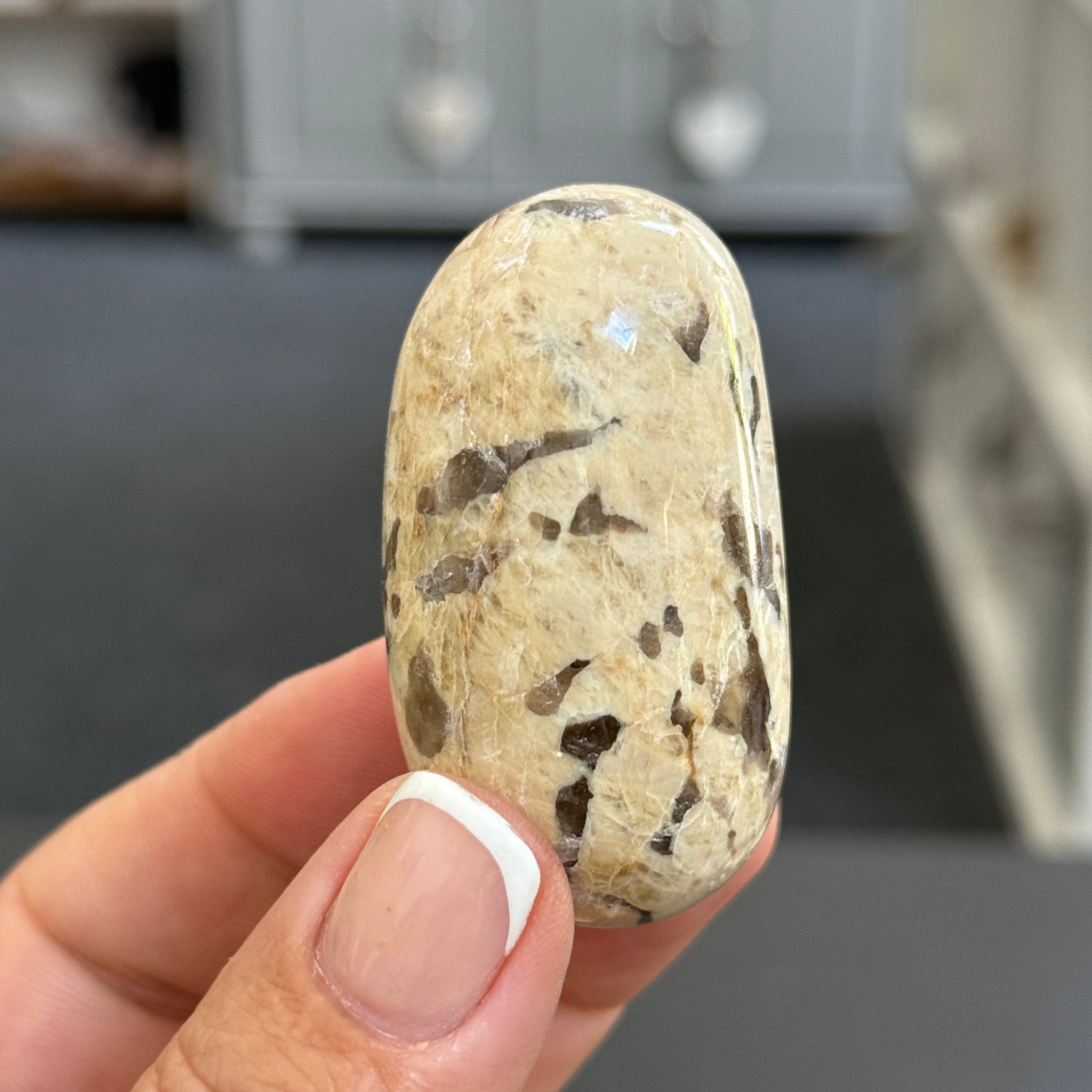 Zebradorite - Graphic Feldspar Palmstone
