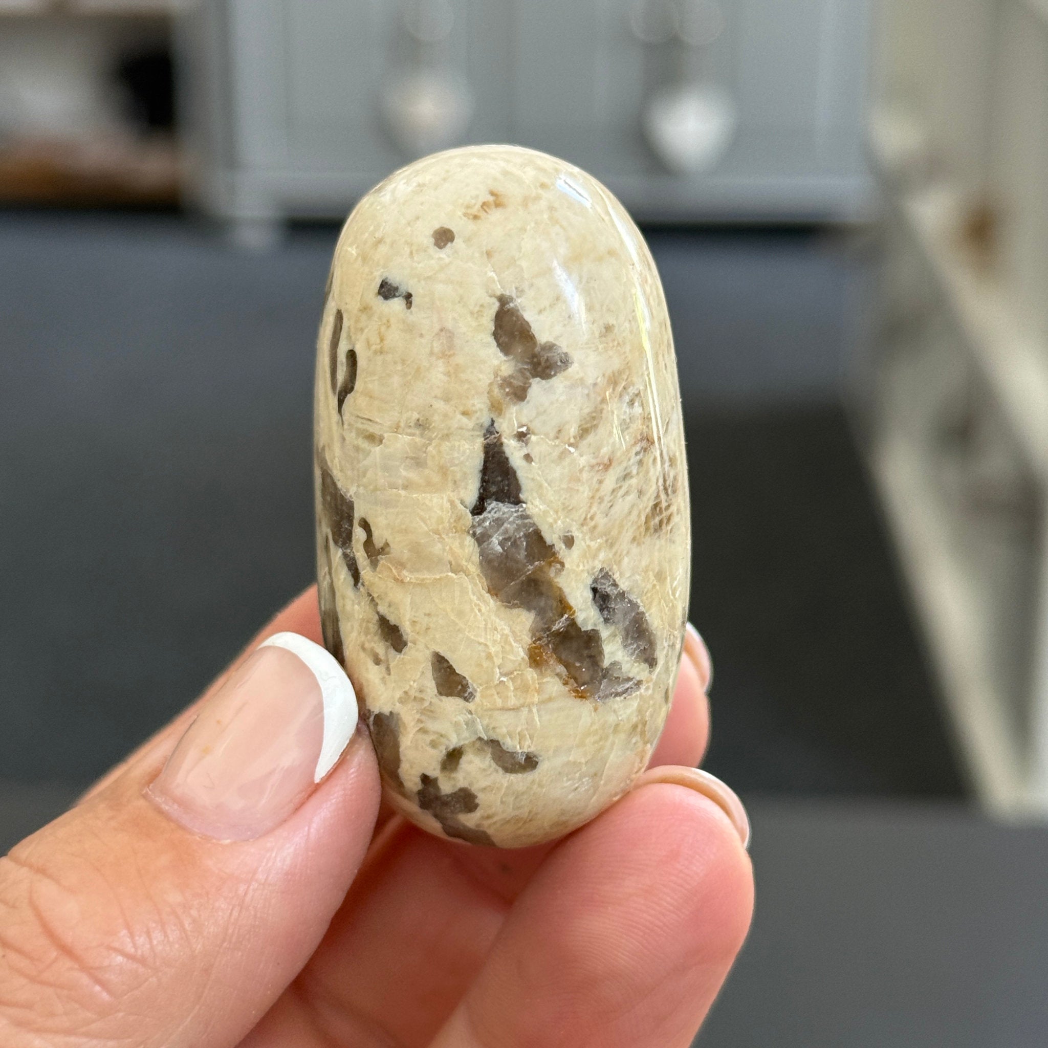 Zebradorite - Graphic Feldspar Palmstone
