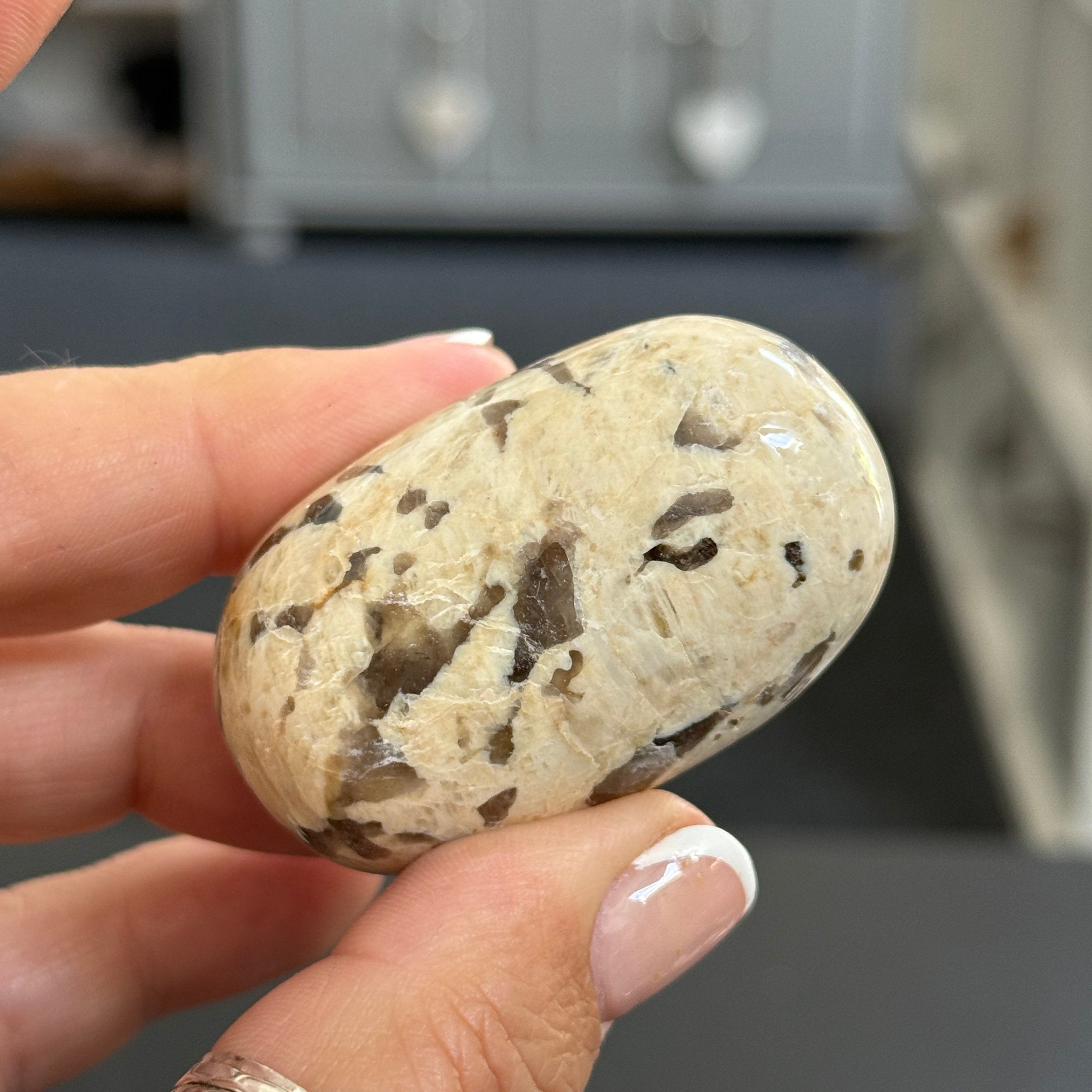 Zebradorite - Graphic Feldspar Palmstone