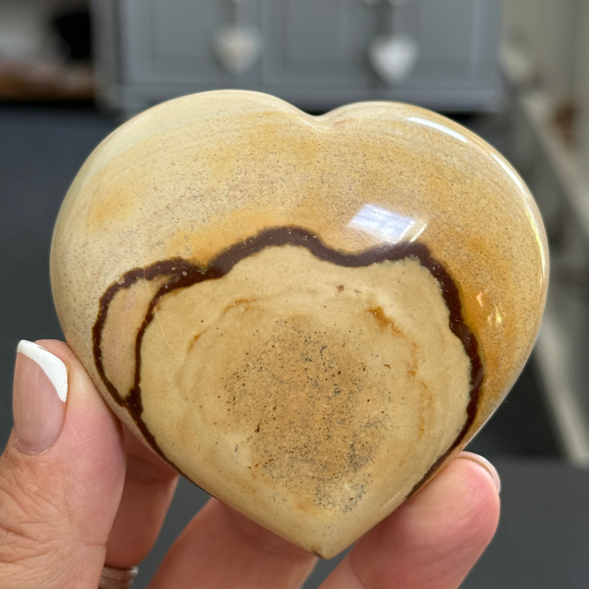 Polychrome Jasper Heart