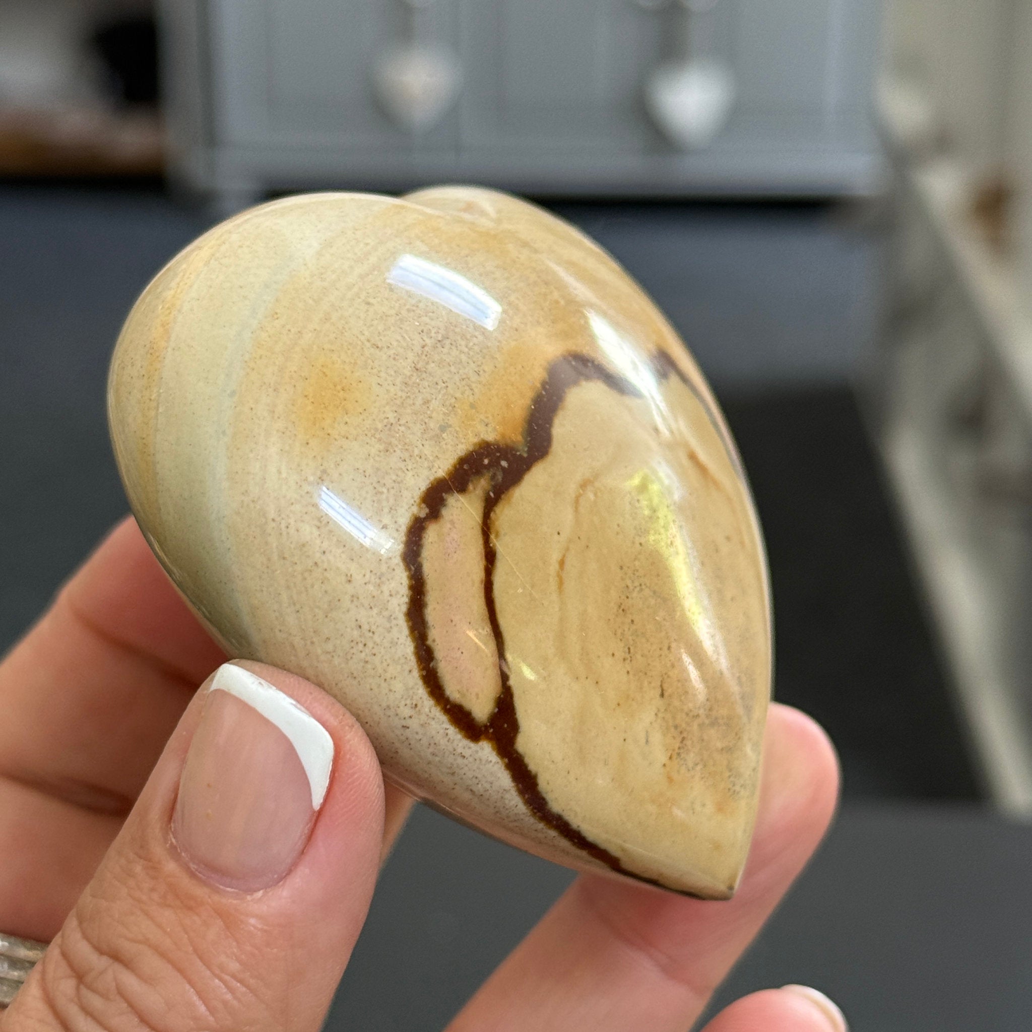 Polychrome Jasper Heart