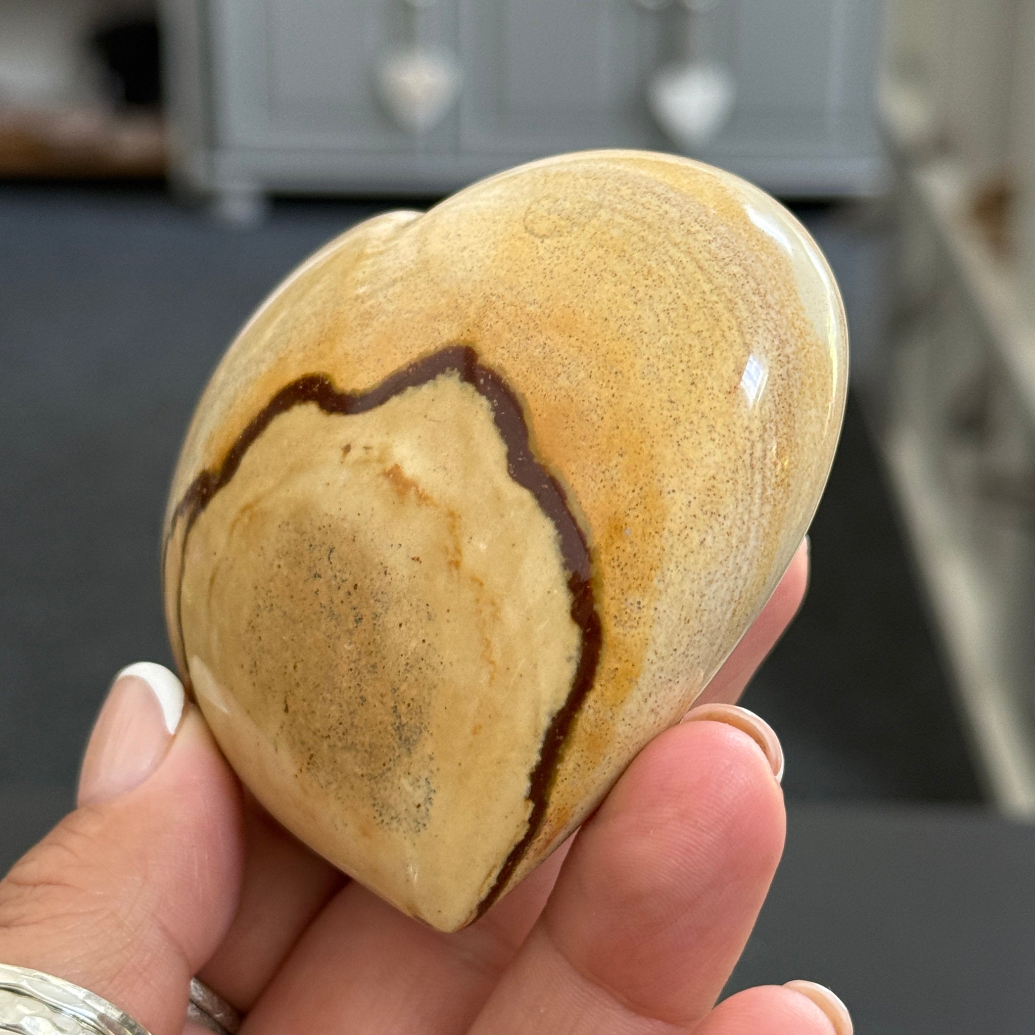 Polychrome Jasper Heart
