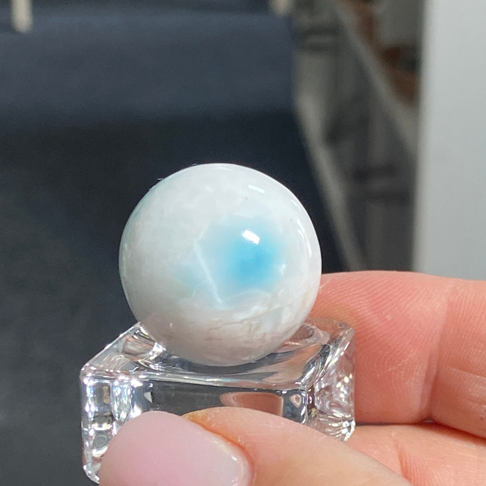 Larimar Sphere – Dominican Republic