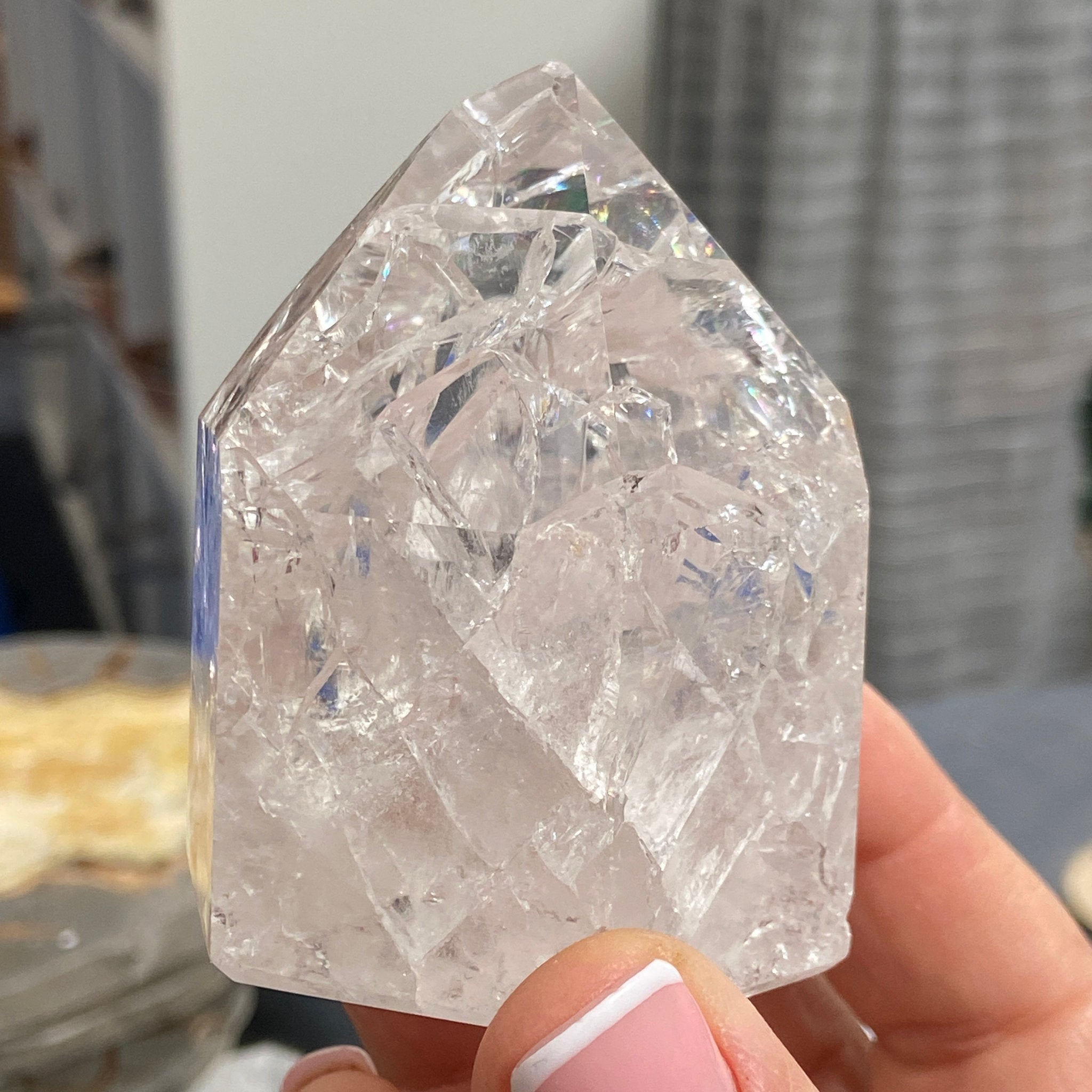 Fire and Ice Quartz Point