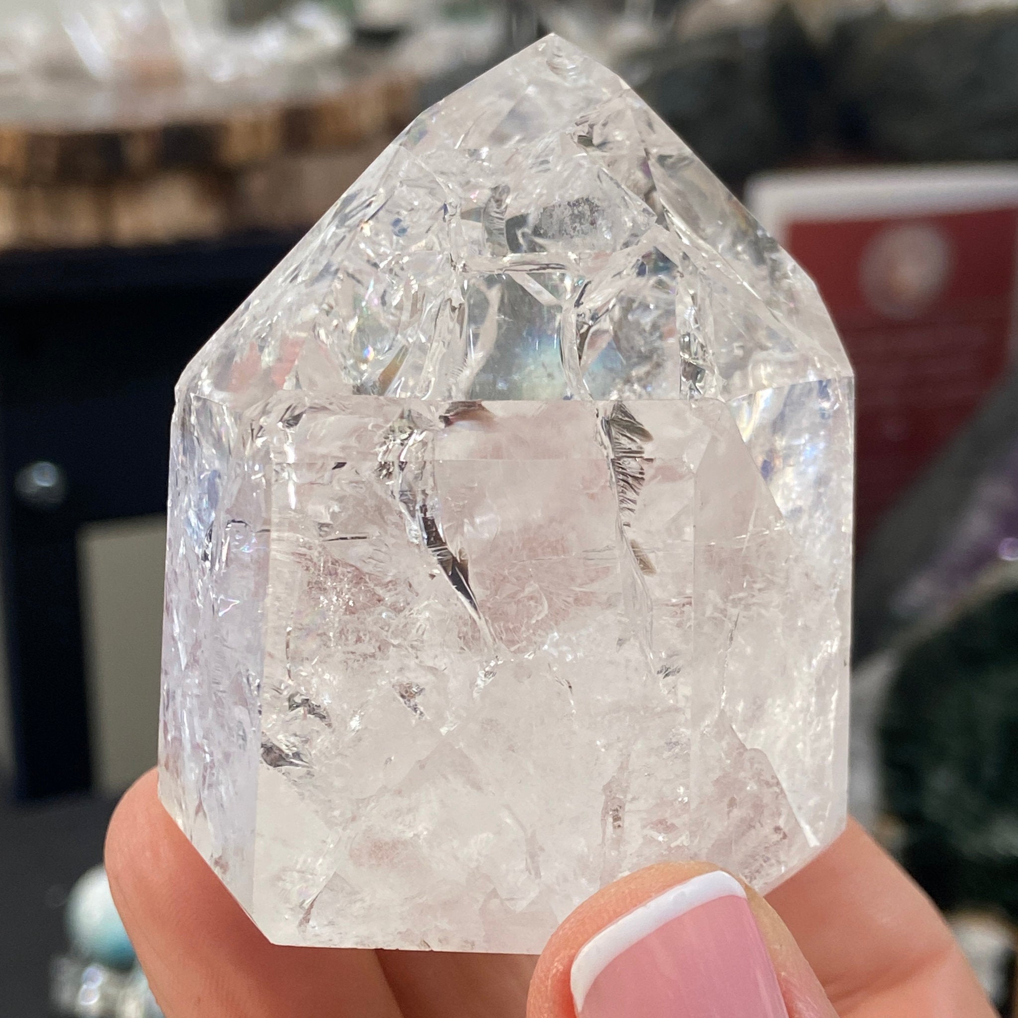 Fire and Ice Quartz Point