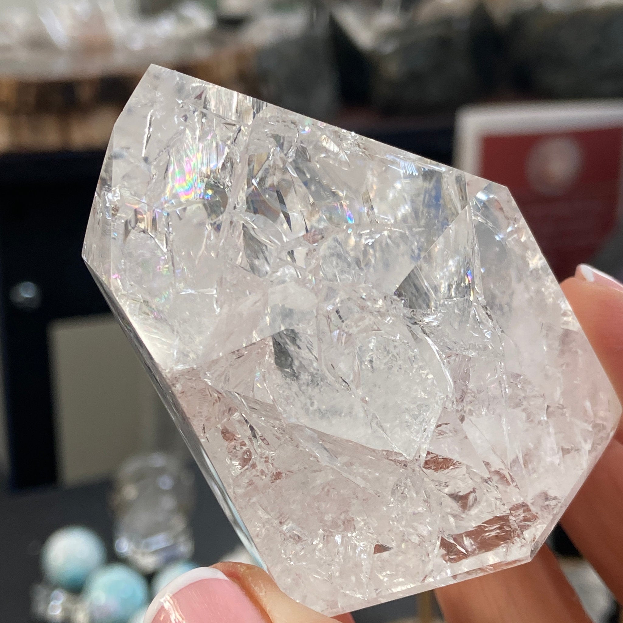 Fire and Ice Quartz Point