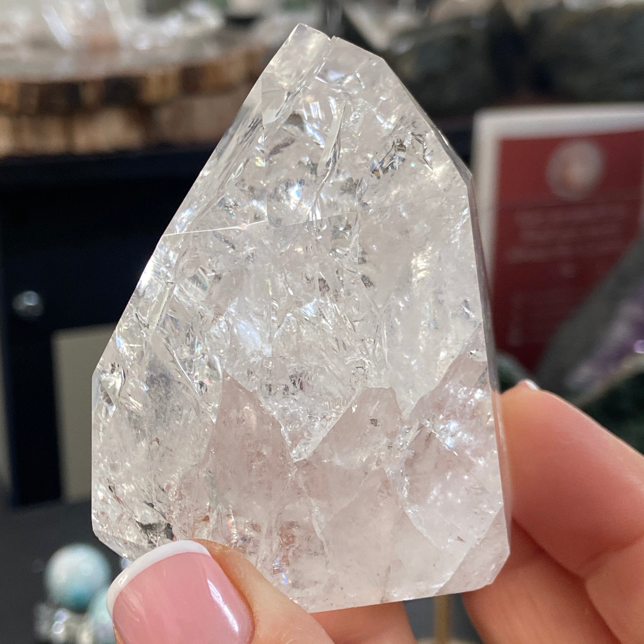 Fire and Ice Quartz Point