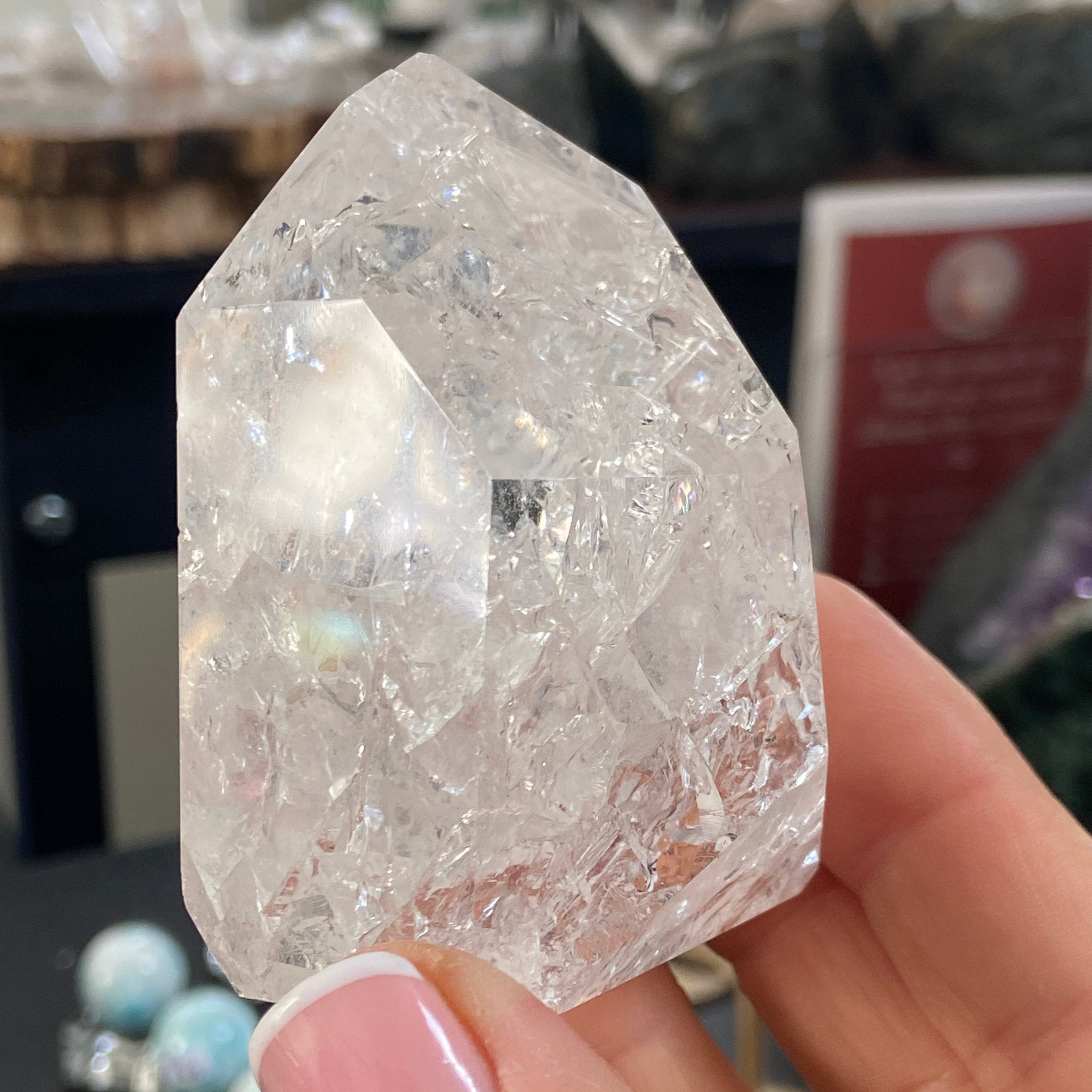Fire and Ice Quartz Point