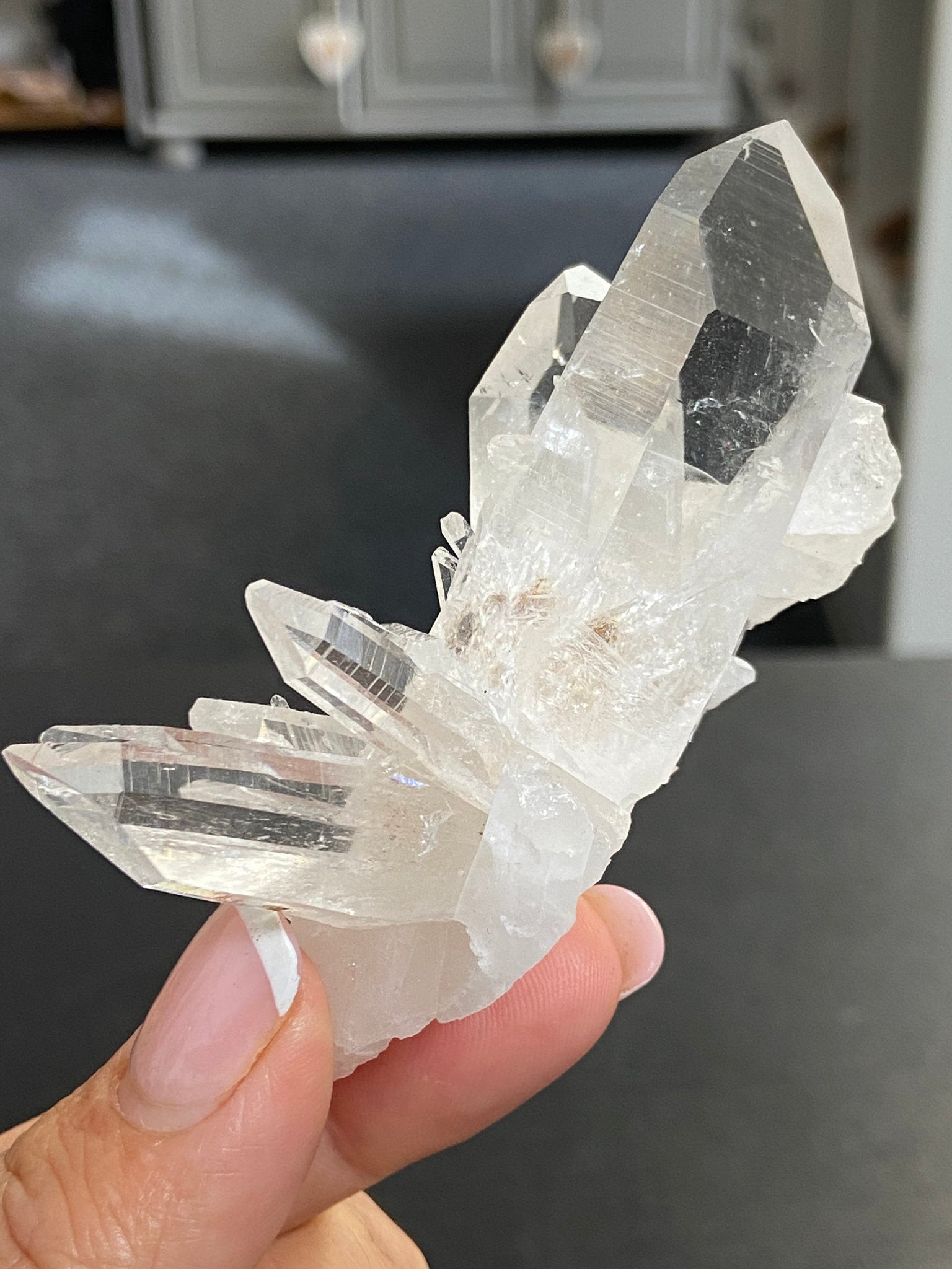 Lemurian Light Quartz Cluster