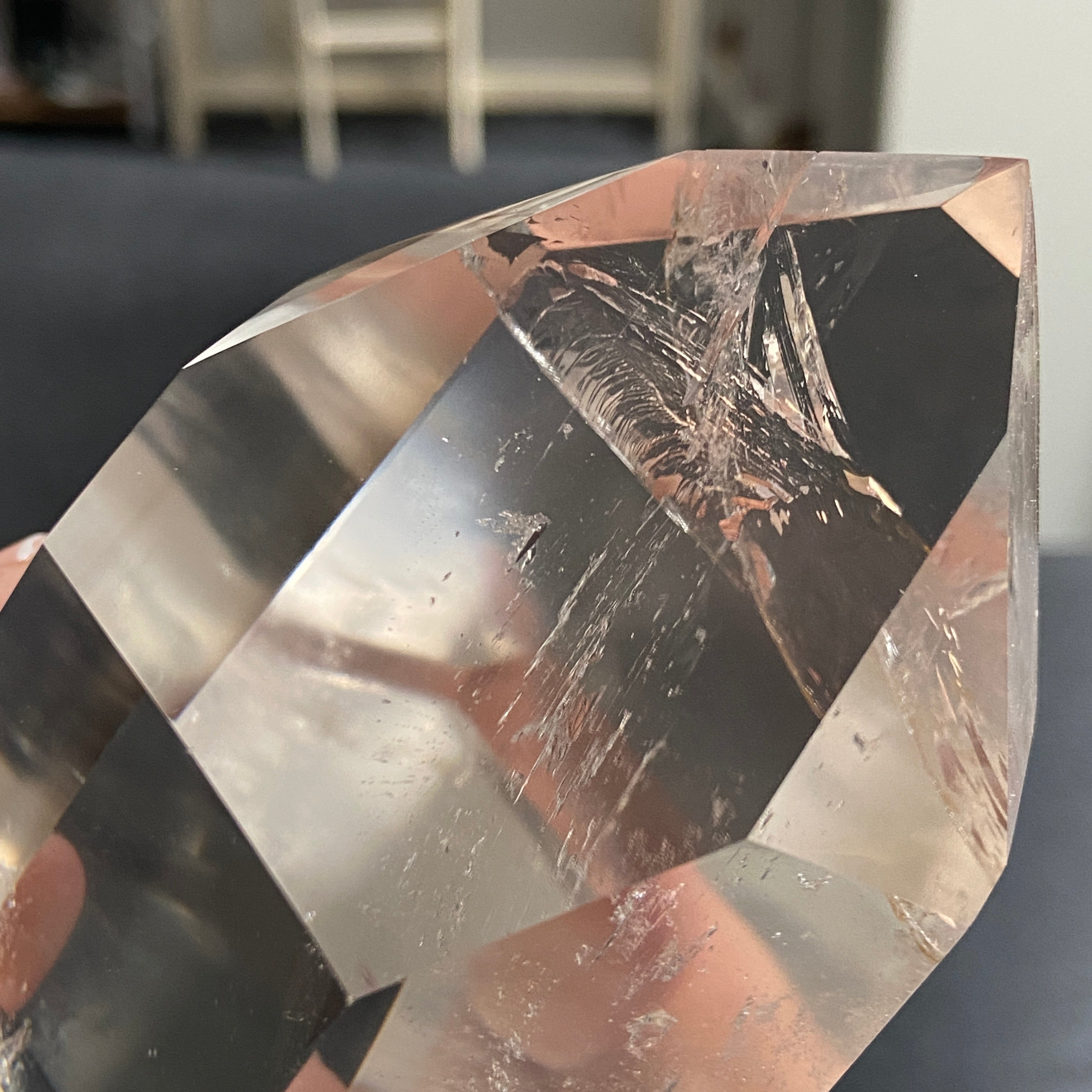 AA Standing Clear Quartz Point – Brazil