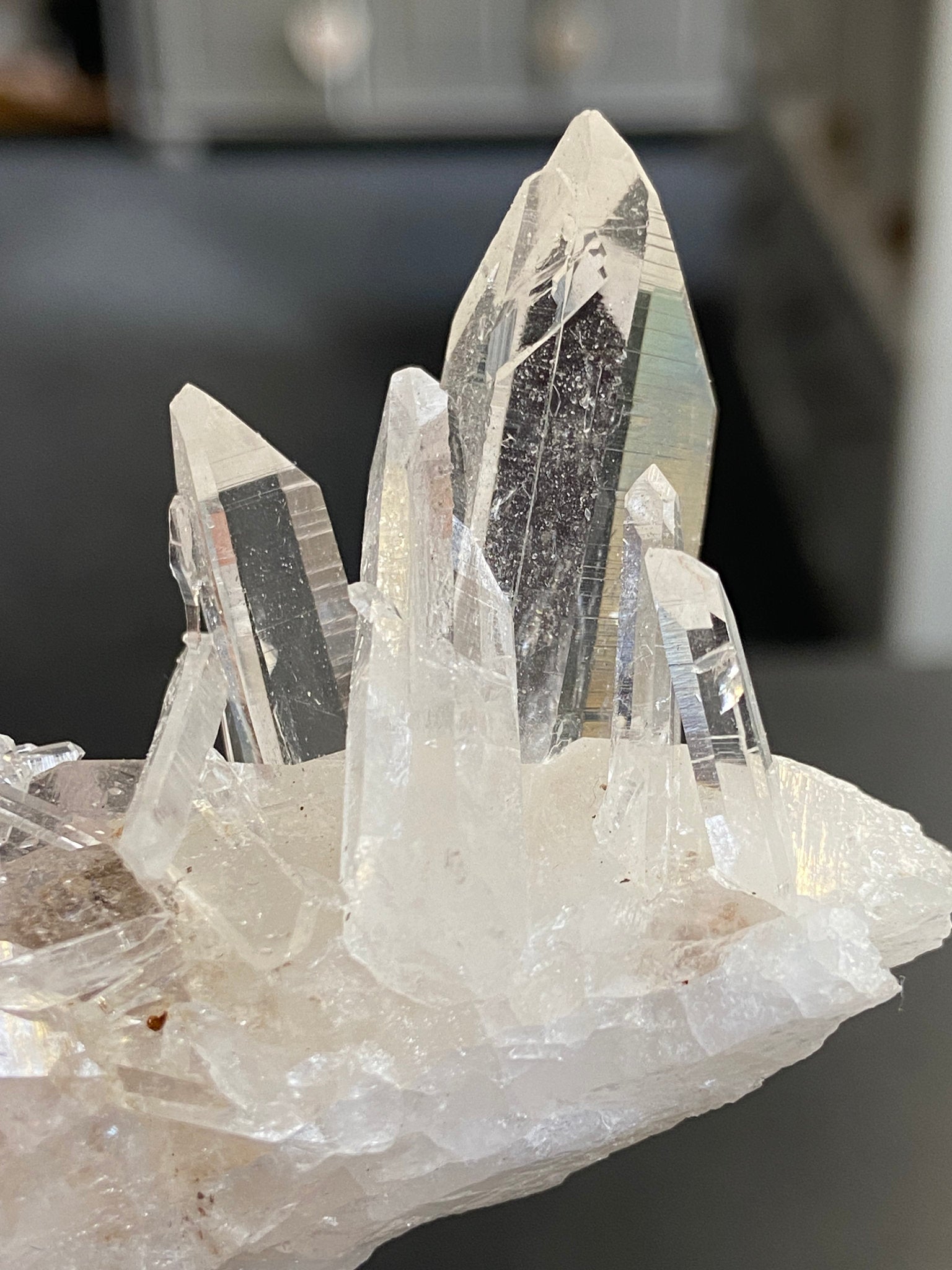 Lemurian Light Quartz Cluster