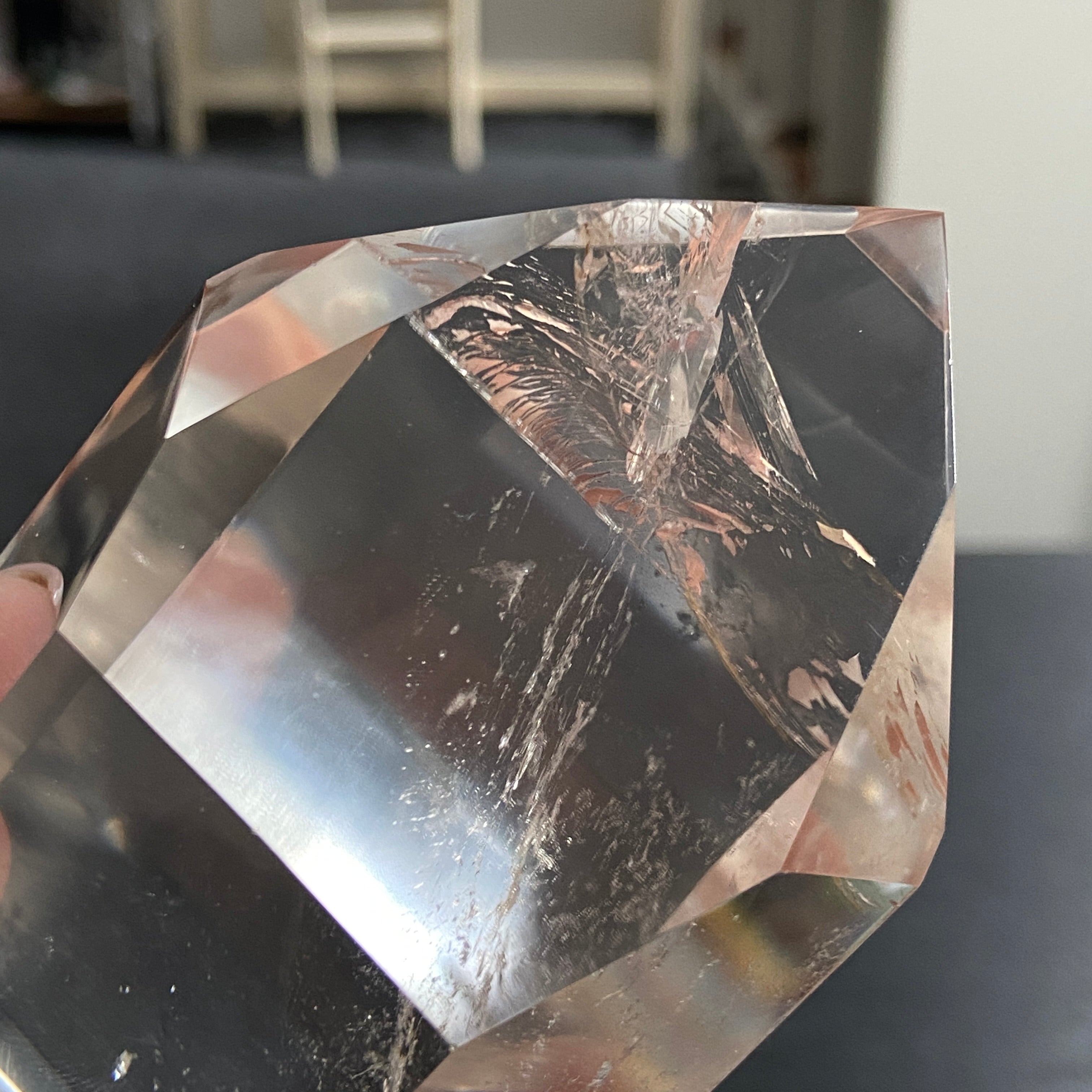 AA Standing Clear Quartz Point – Brazil