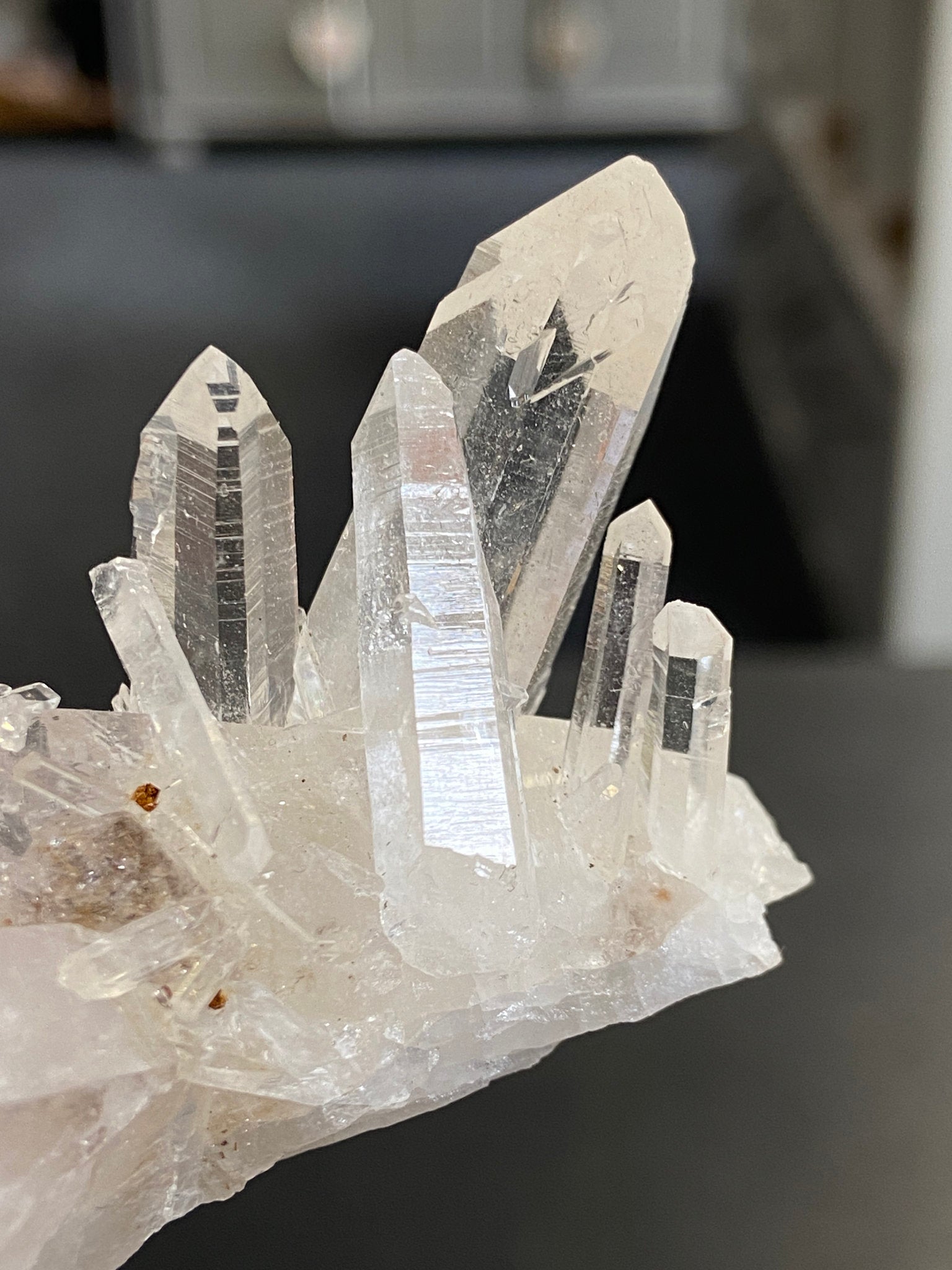 Lemurian Light Quartz Cluster