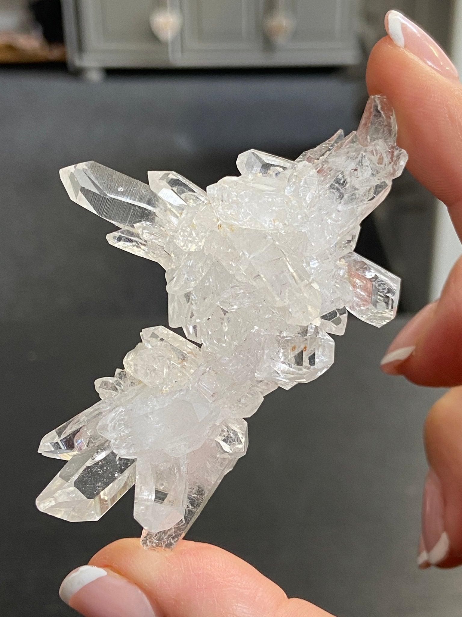 Lemurian Light Starburst Quartz Cluster