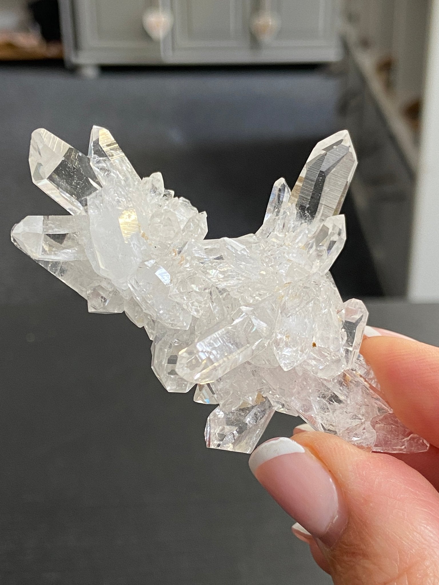 Lemurian Light Starburst Quartz Cluster