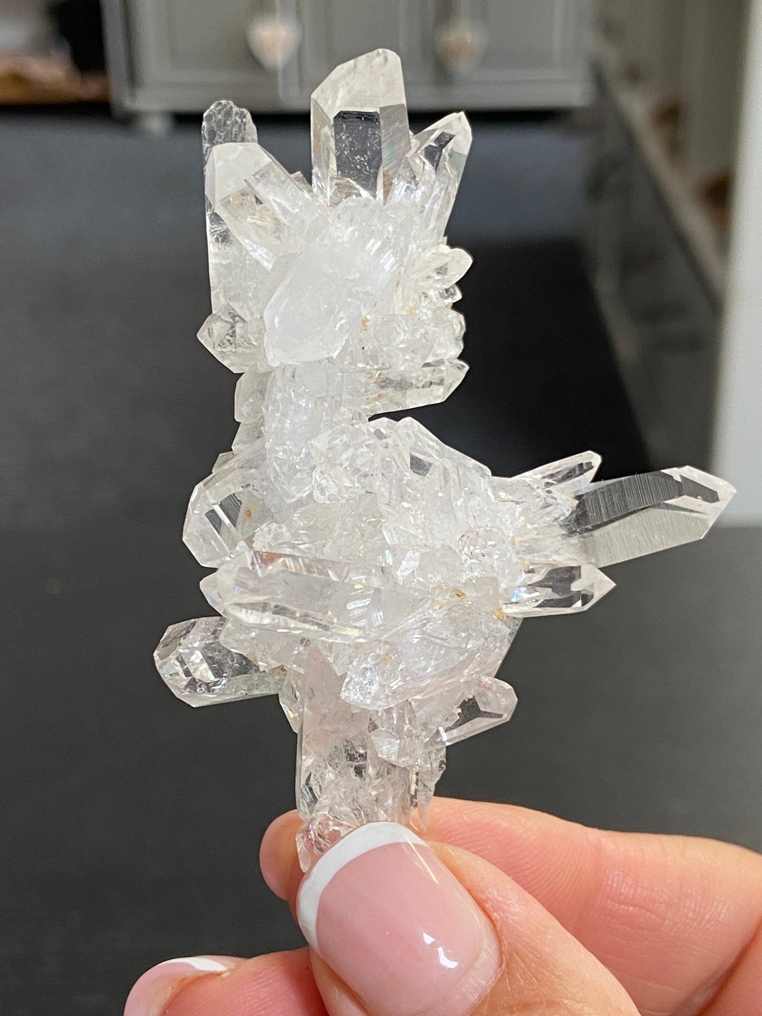 Lemurian Light Starburst Quartz Cluster