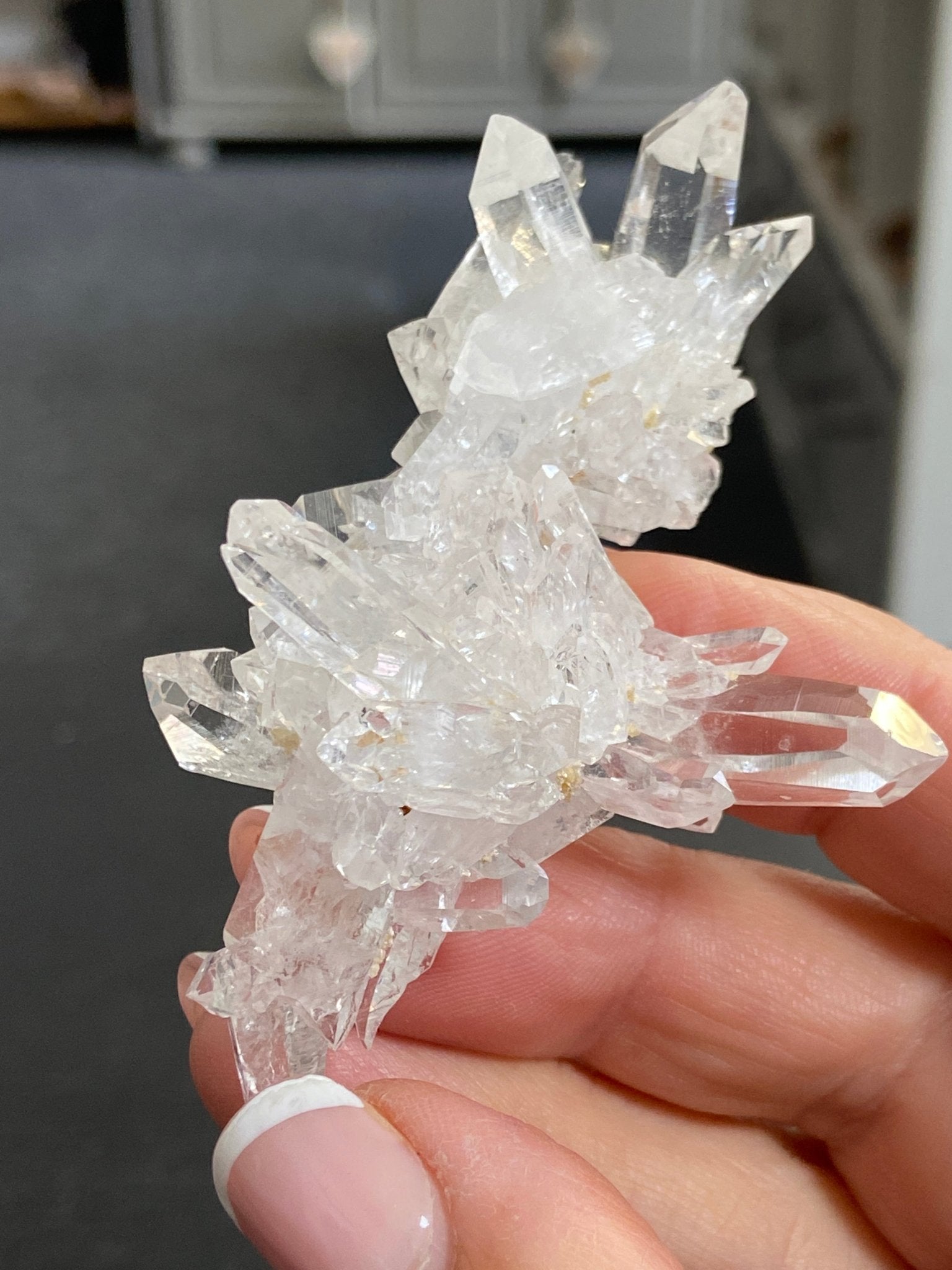 Lemurian Light Starburst Quartz Cluster