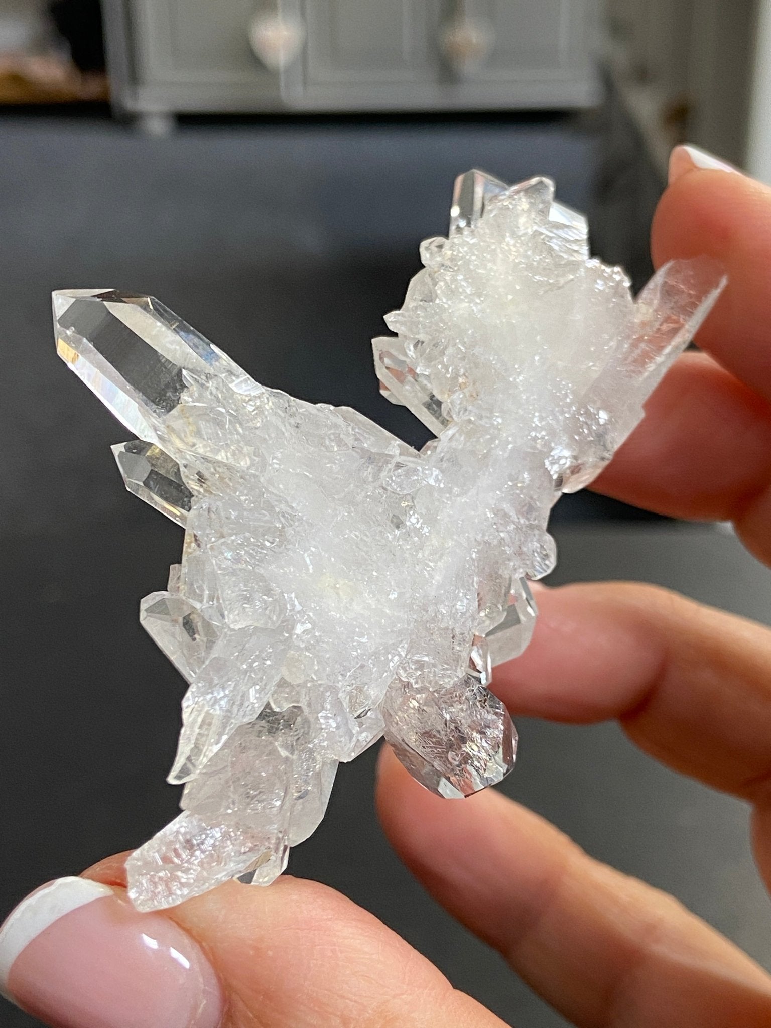 Lemurian Light Starburst Quartz Cluster