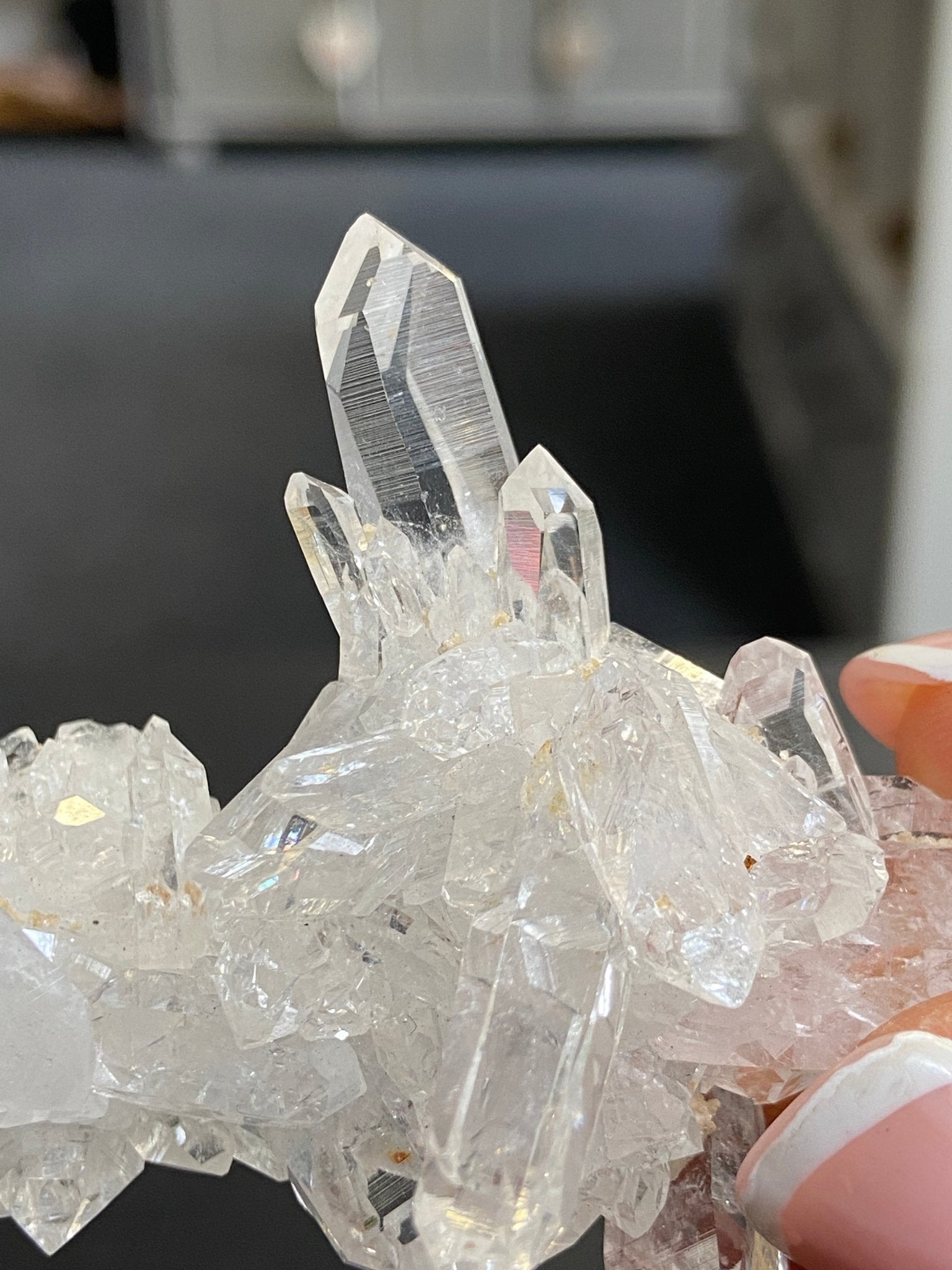 Lemurian Light Starburst Quartz Cluster