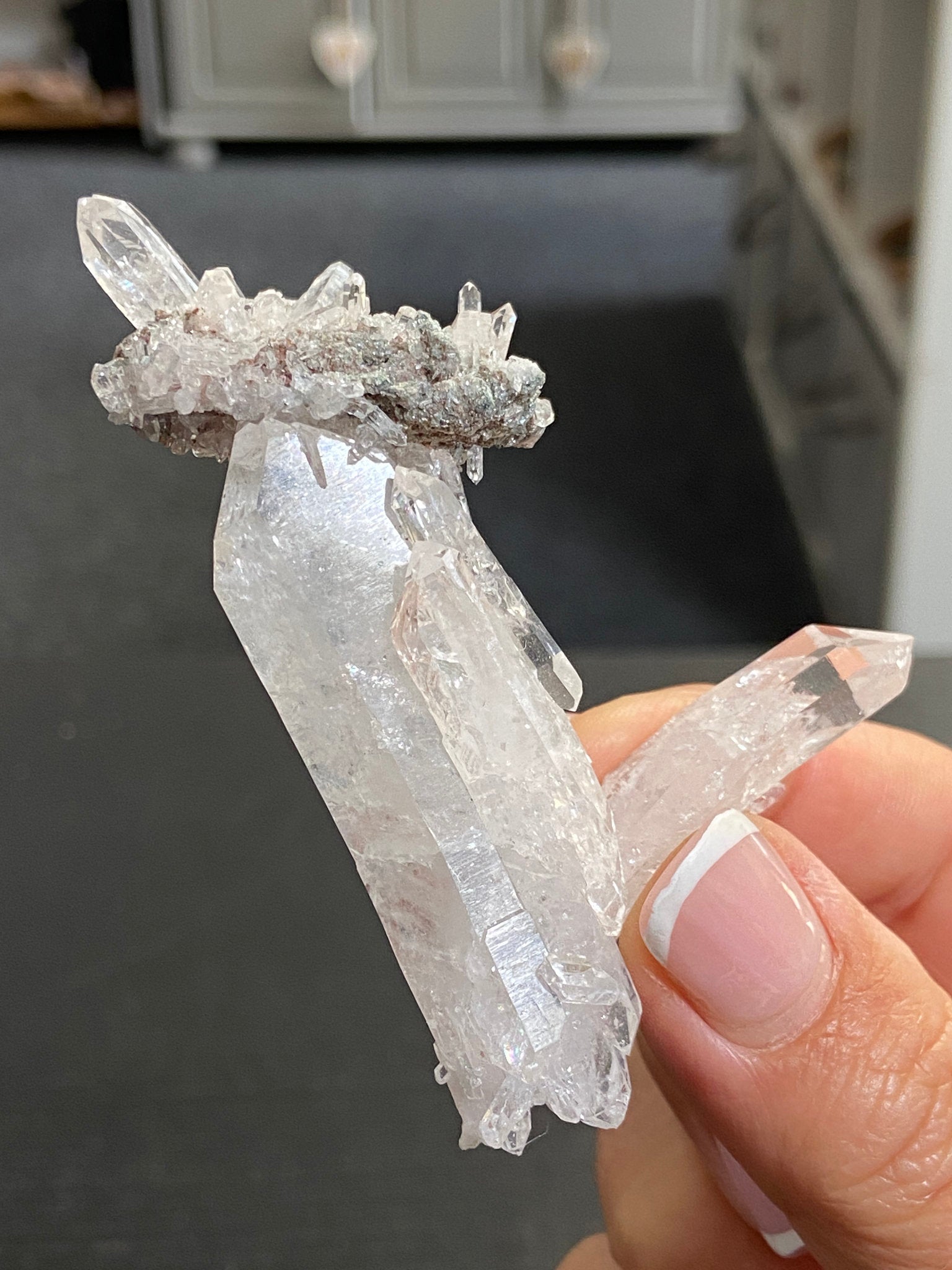 Lemurian Light Quartz Cluster