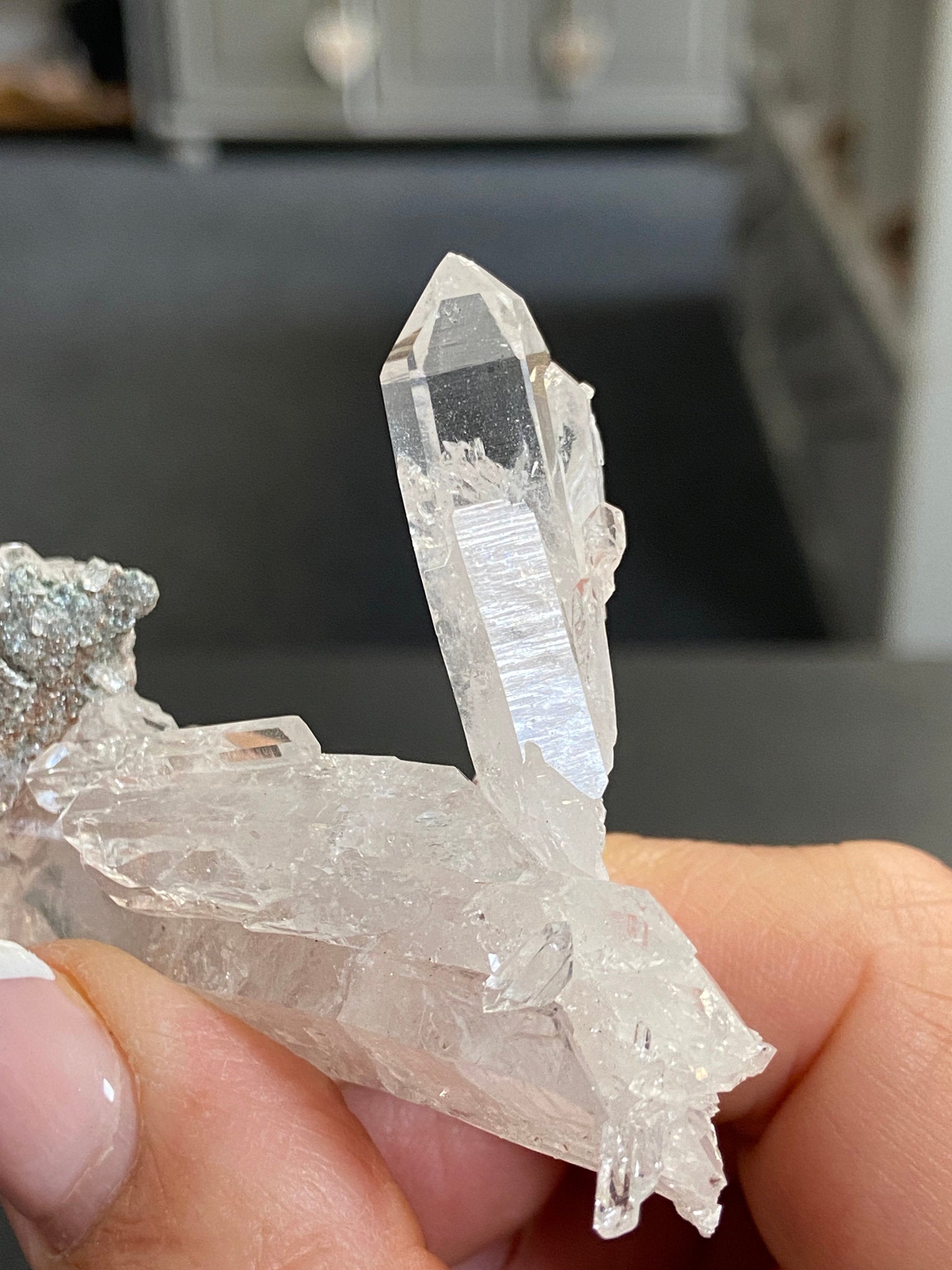 Lemurian Light Quartz Cluster
