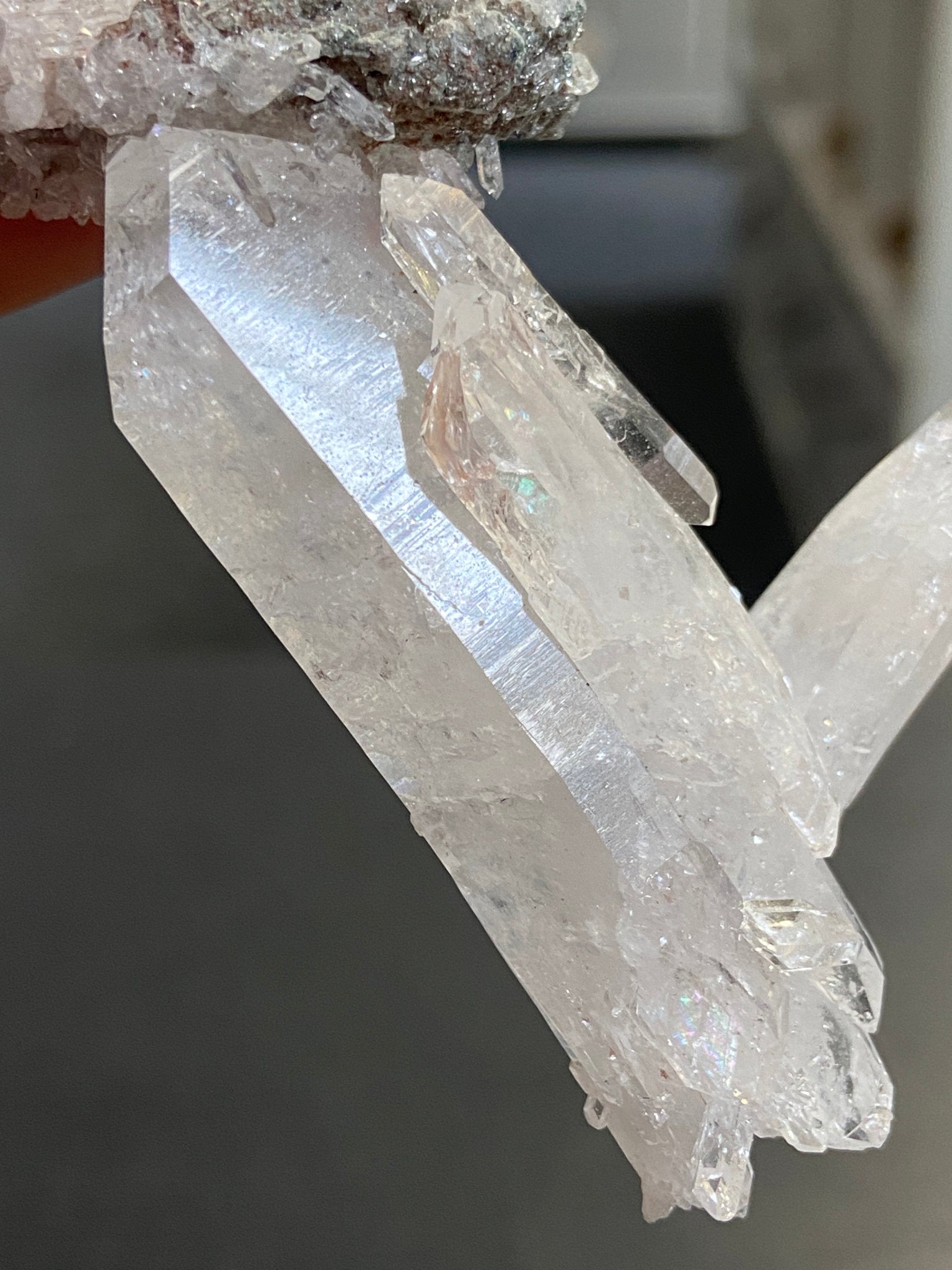 Lemurian Light Quartz Cluster