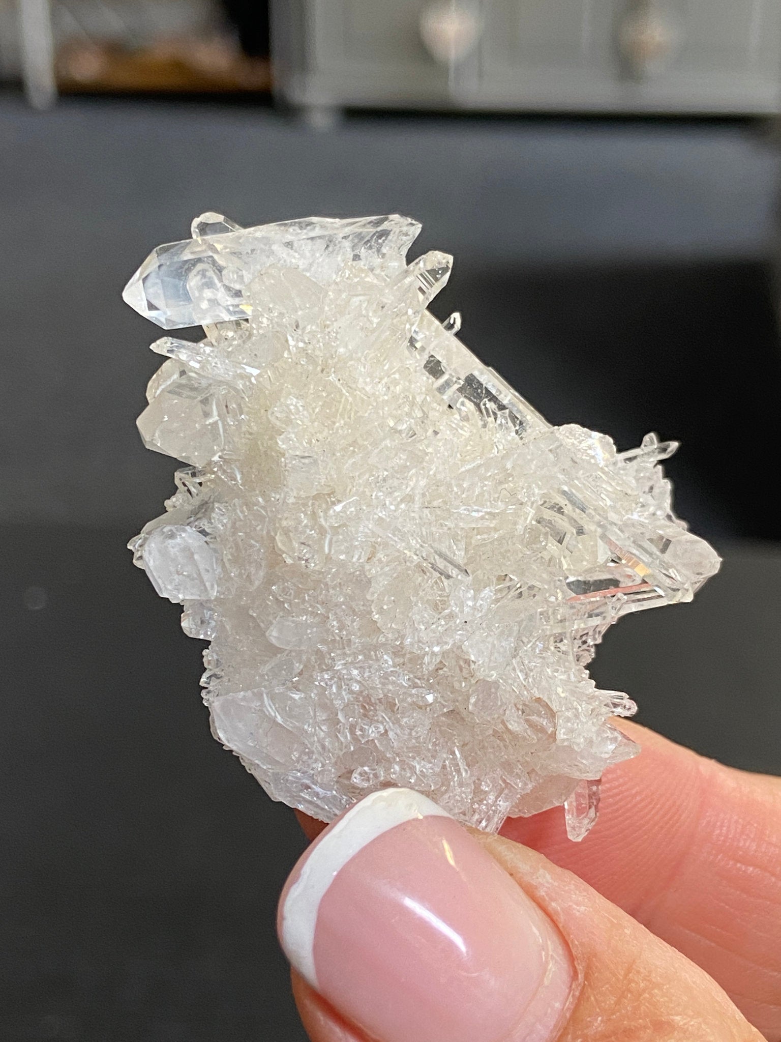 Lemurian Light Starburst Quartz Cluster