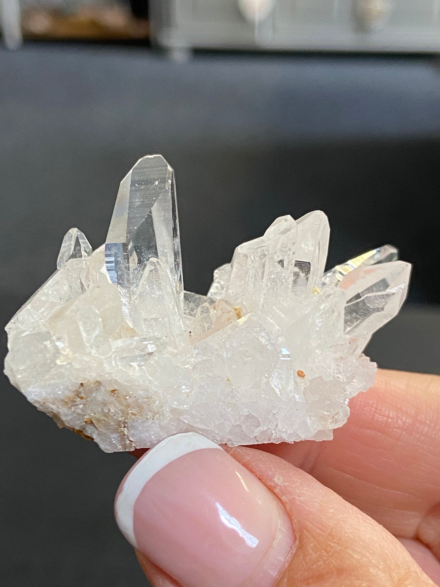 Lemurian Light Quartz Cluster