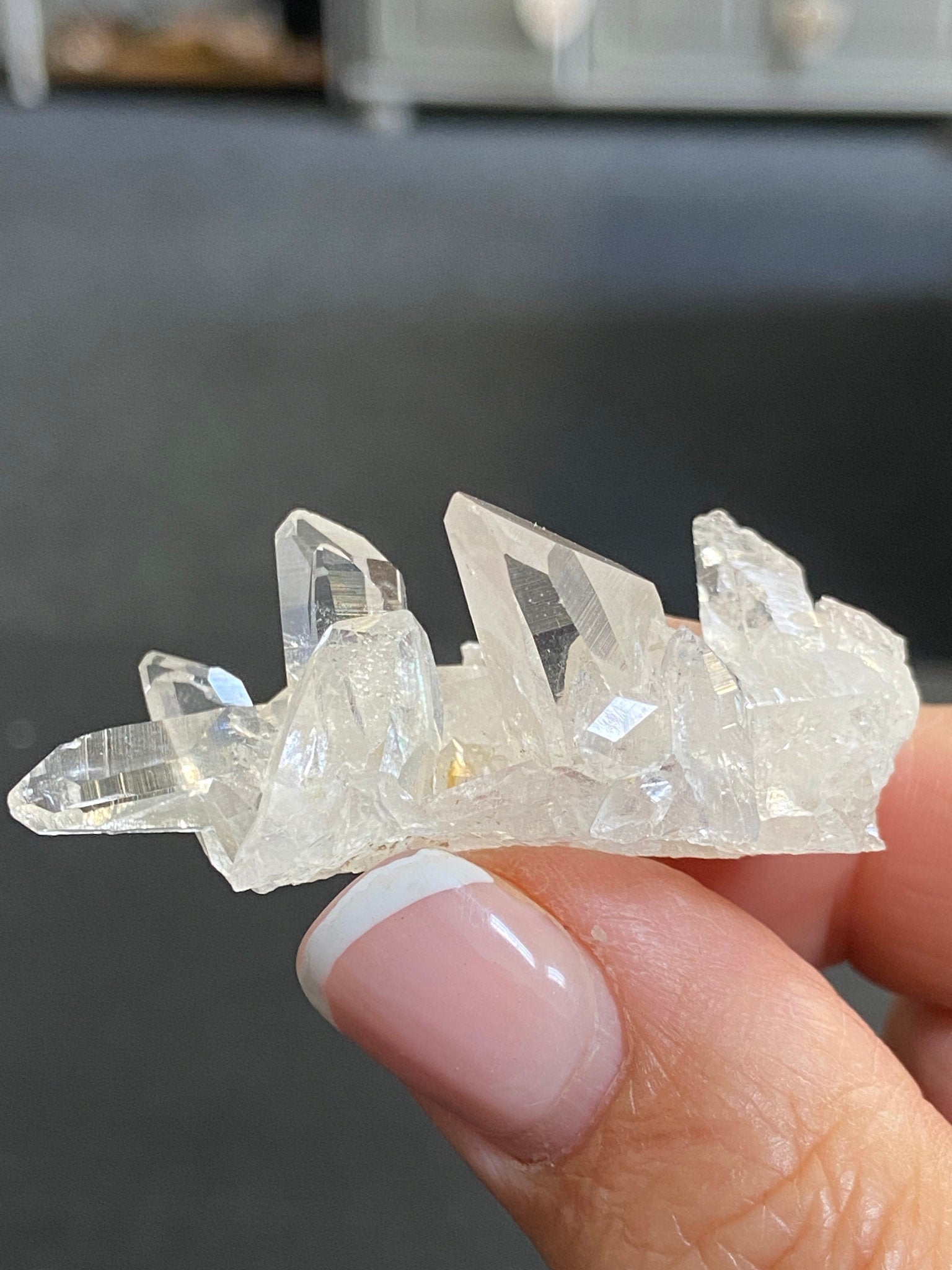 Lemurian Light Quartz Cluster