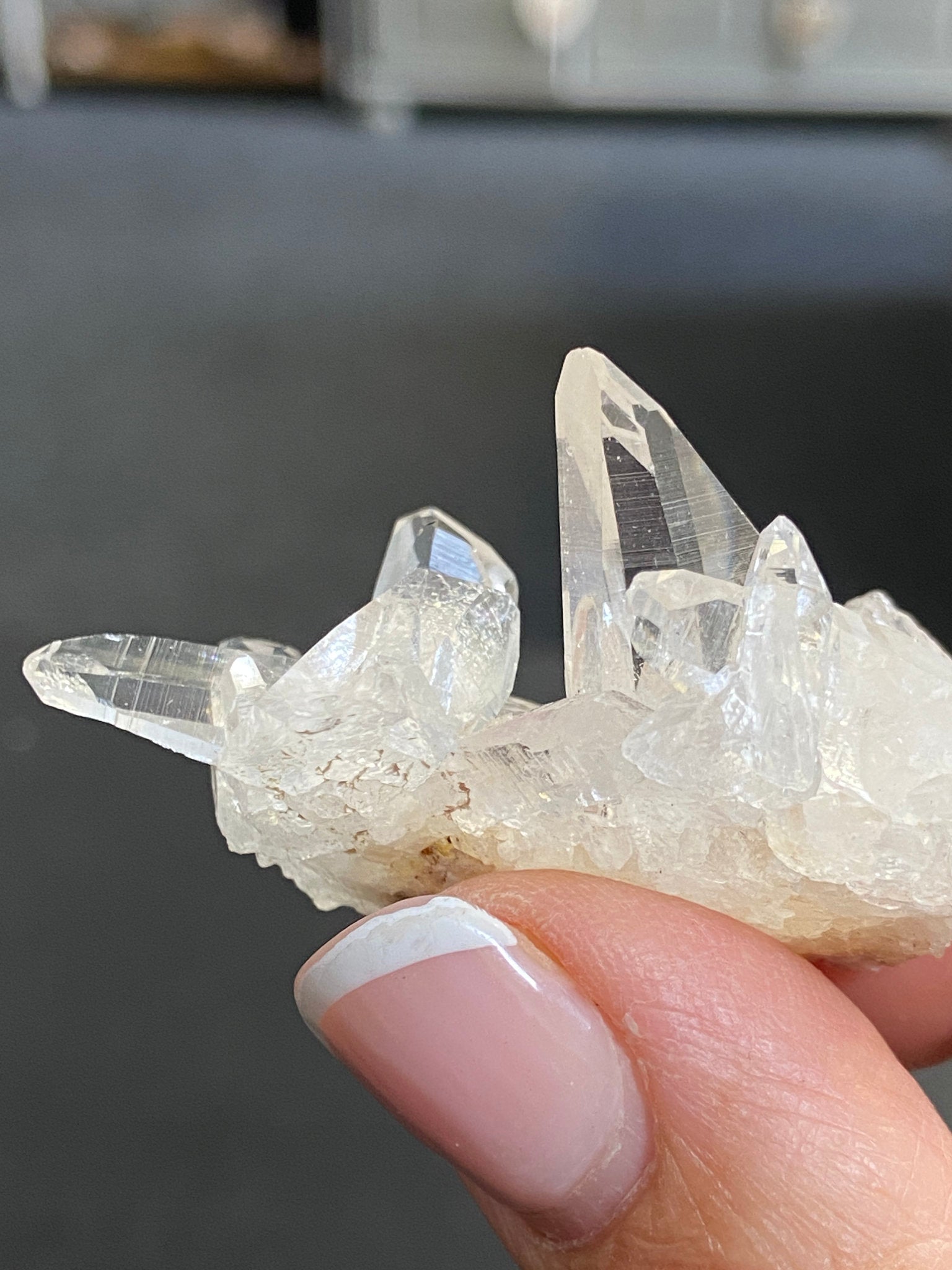 Lemurian Light Quartz Cluster