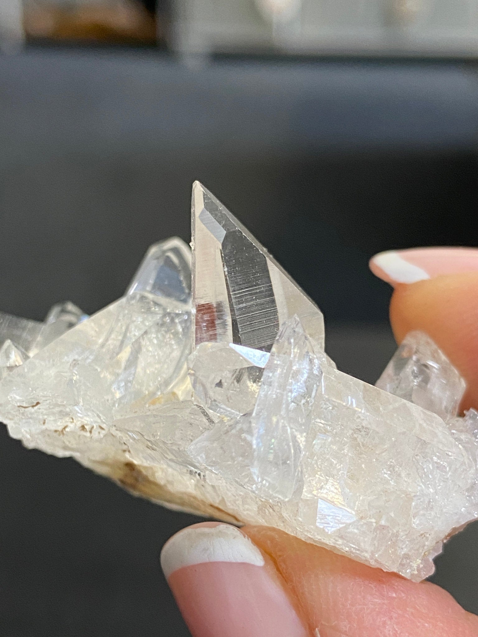 Lemurian Light Quartz Cluster