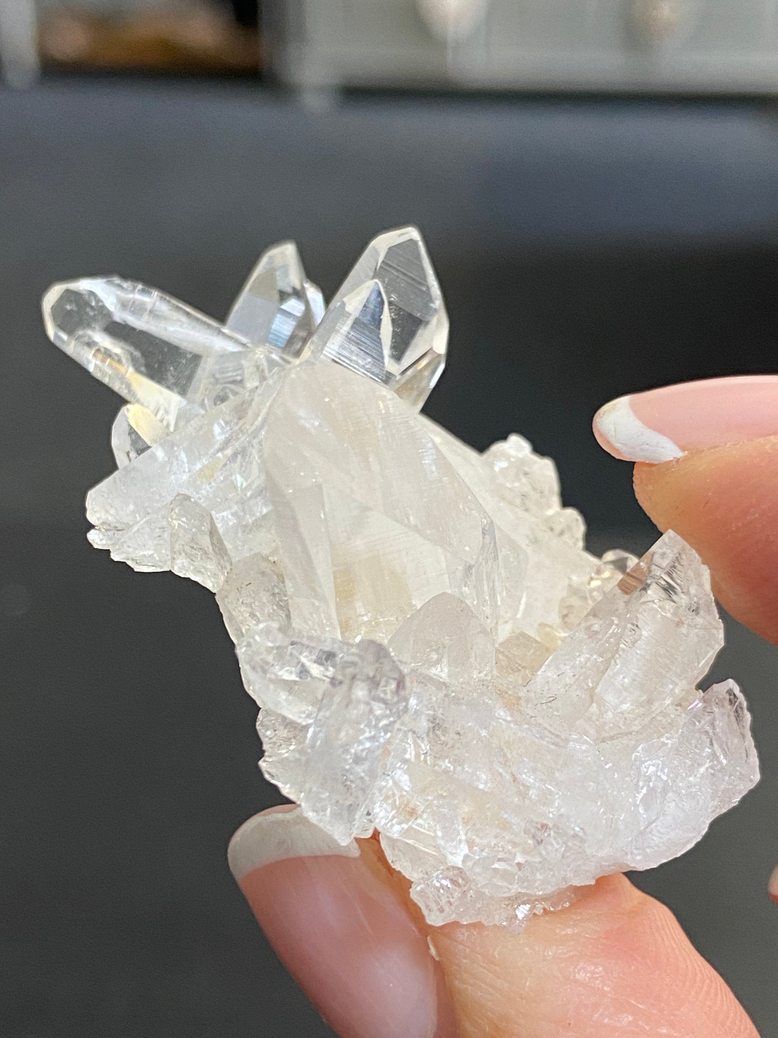 Lemurian Light Quartz Cluster