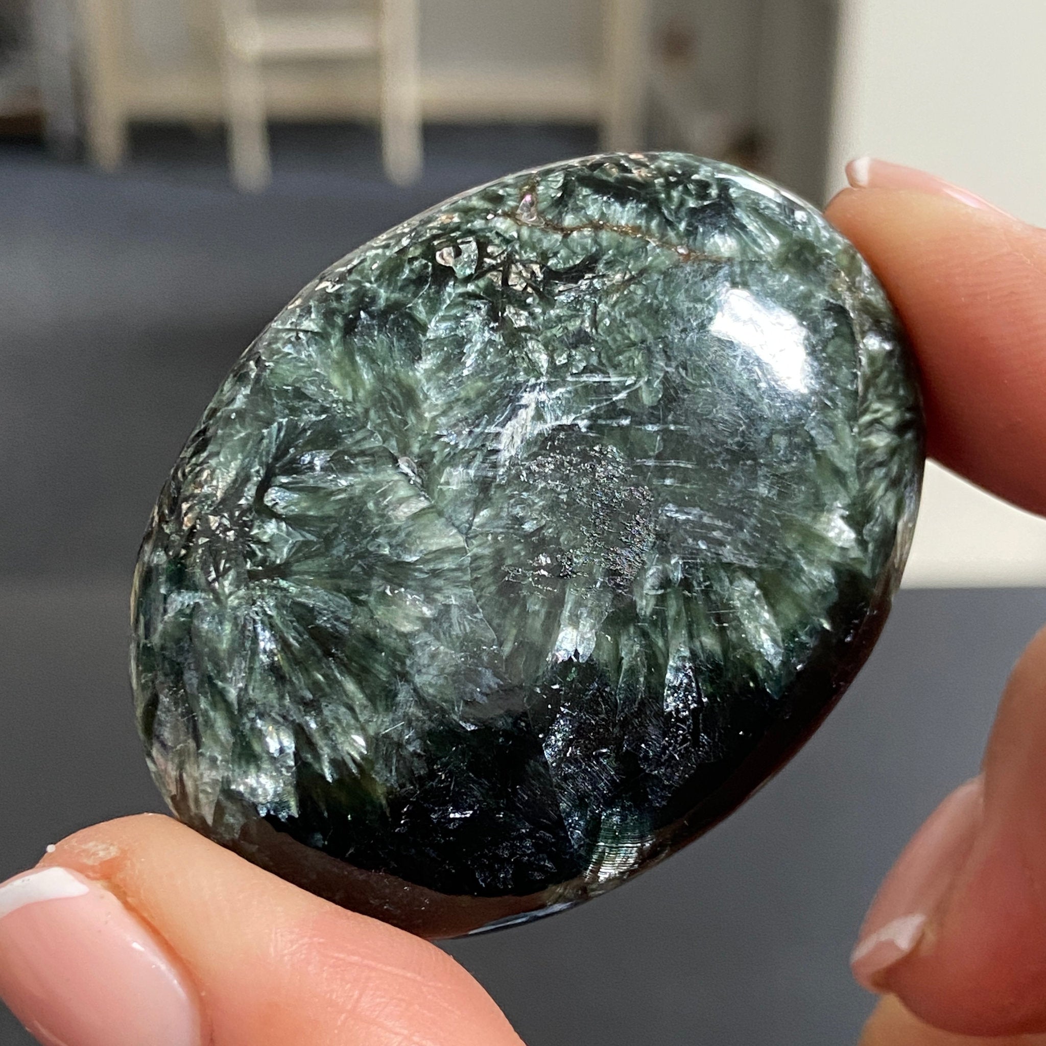 Seraphinite Palmstone - Russia
