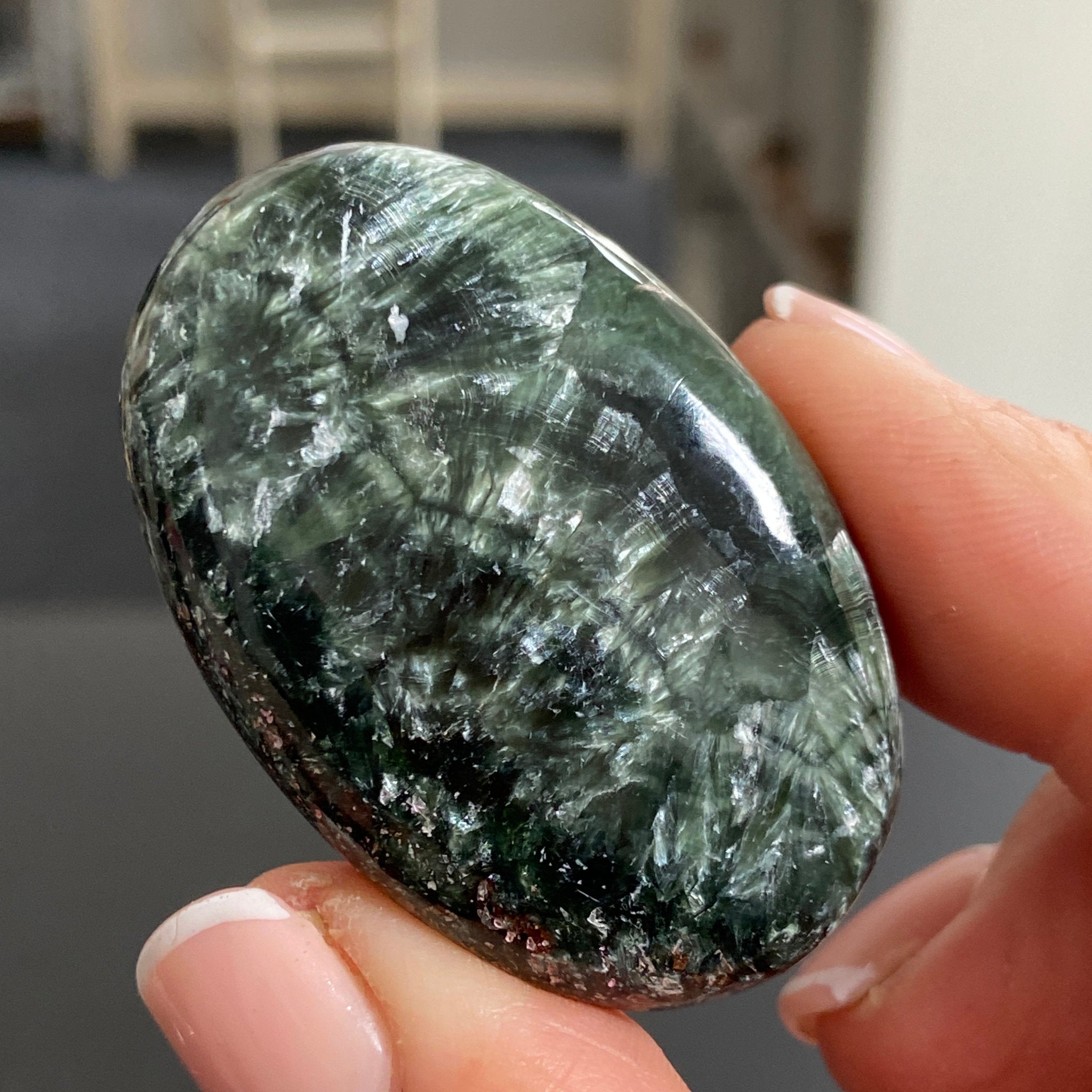 Seraphinite Palmstone - Russia