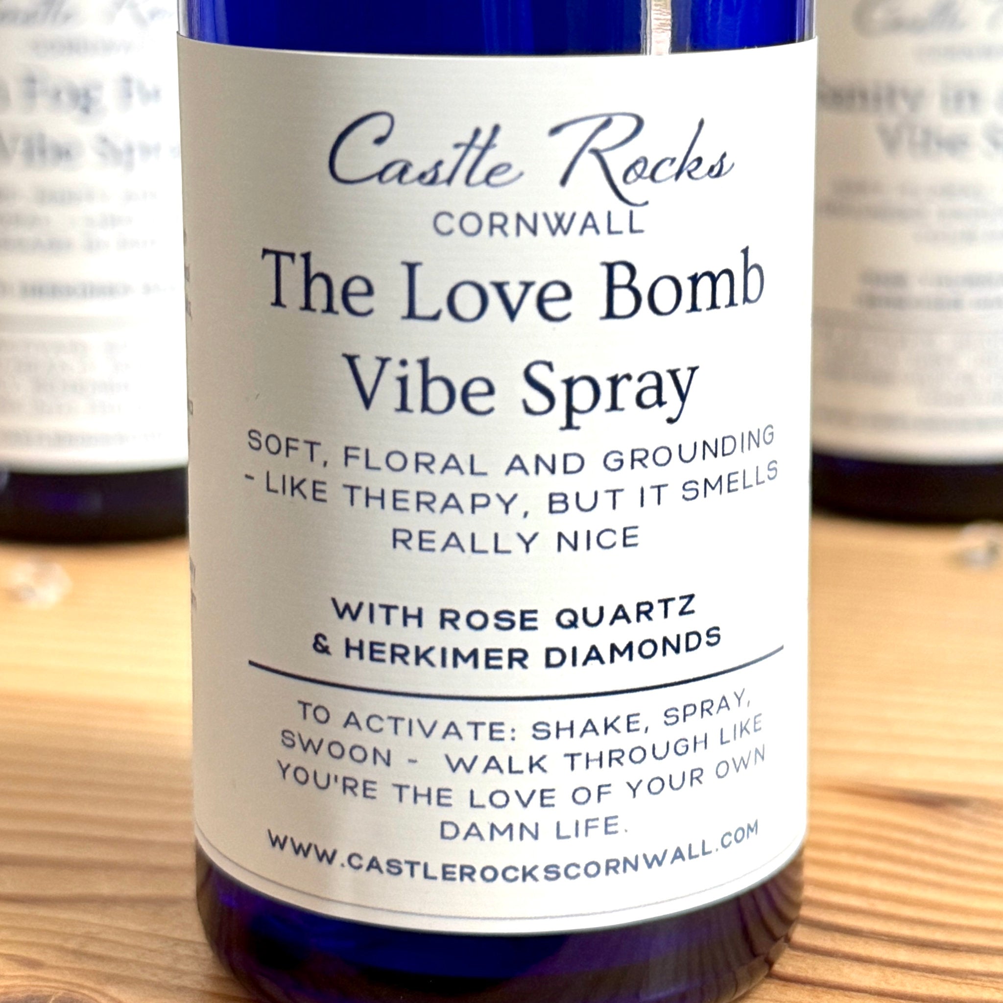 🩷 The Love Bomb Vibe Spray | 100ml | Soft, Floral & Grounding