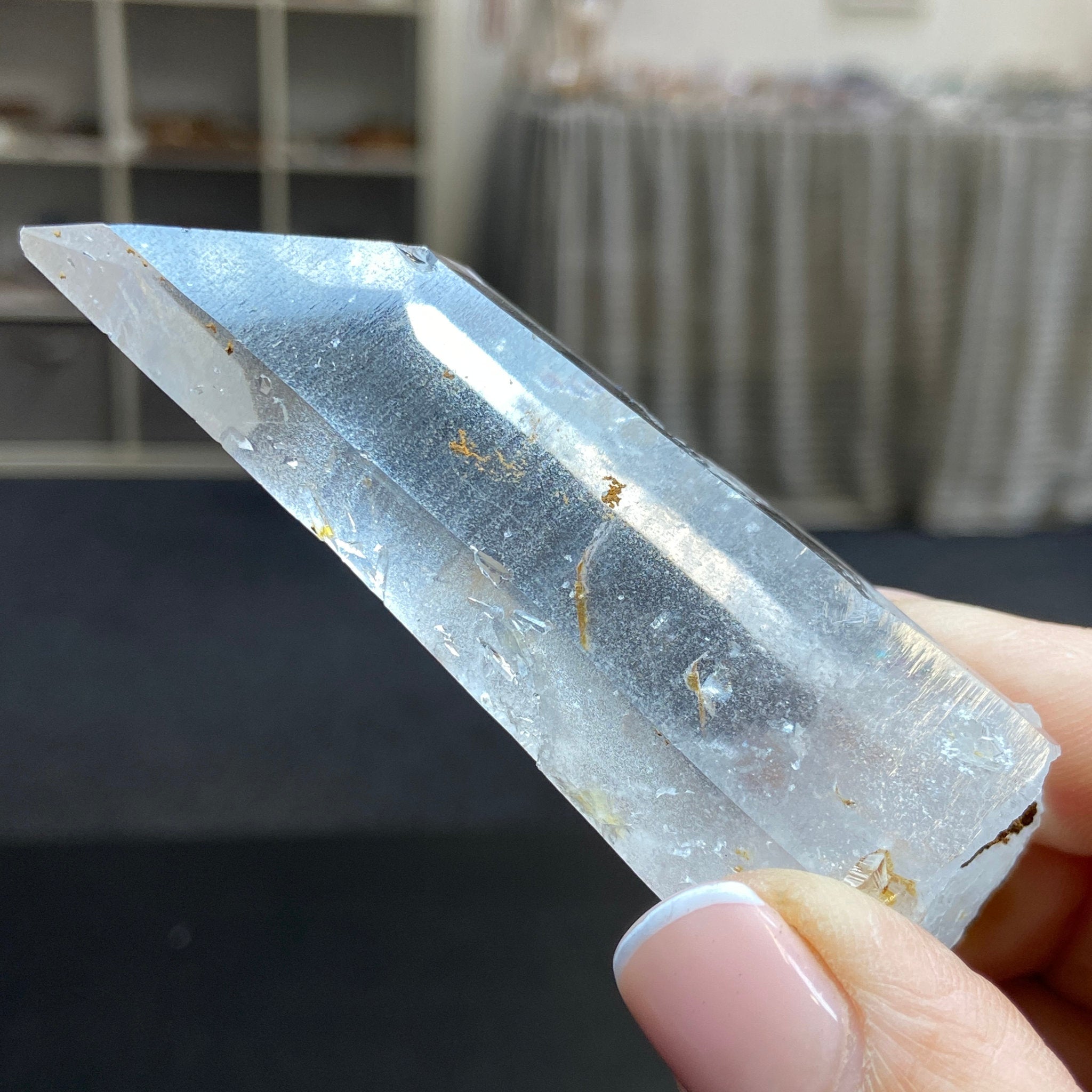 Alpha Record Keeper - Time Link - Lemurian Light Crystal