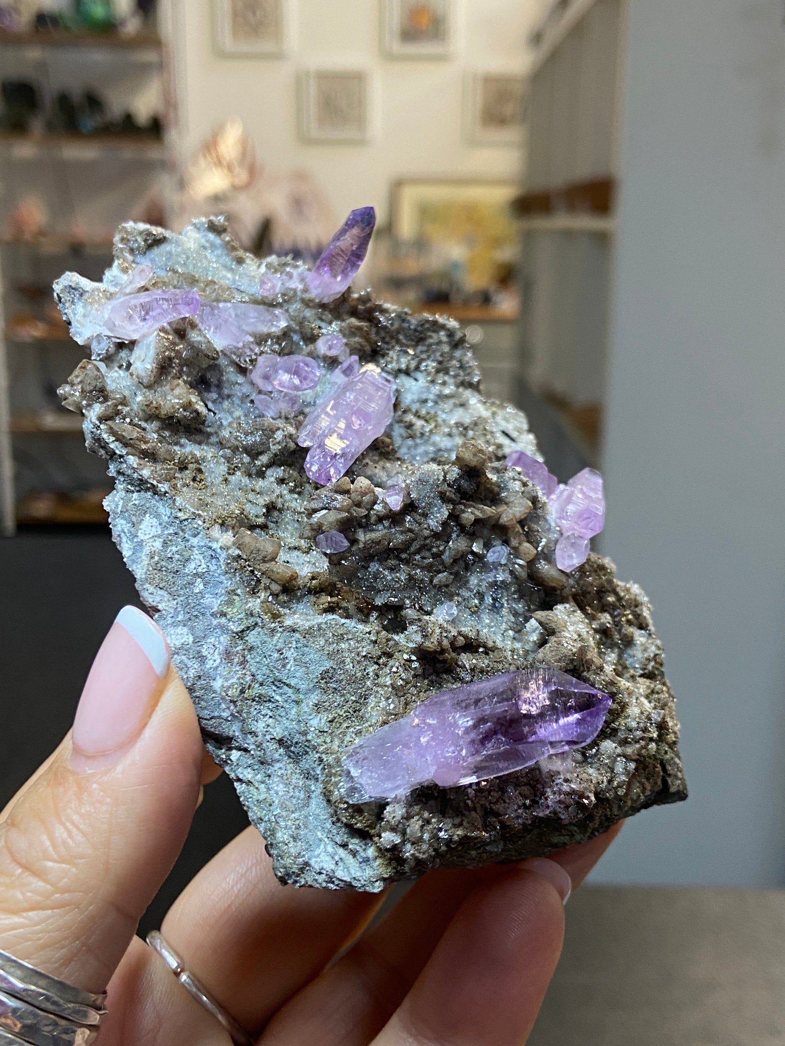 Veracruz Amethyst on Matrix