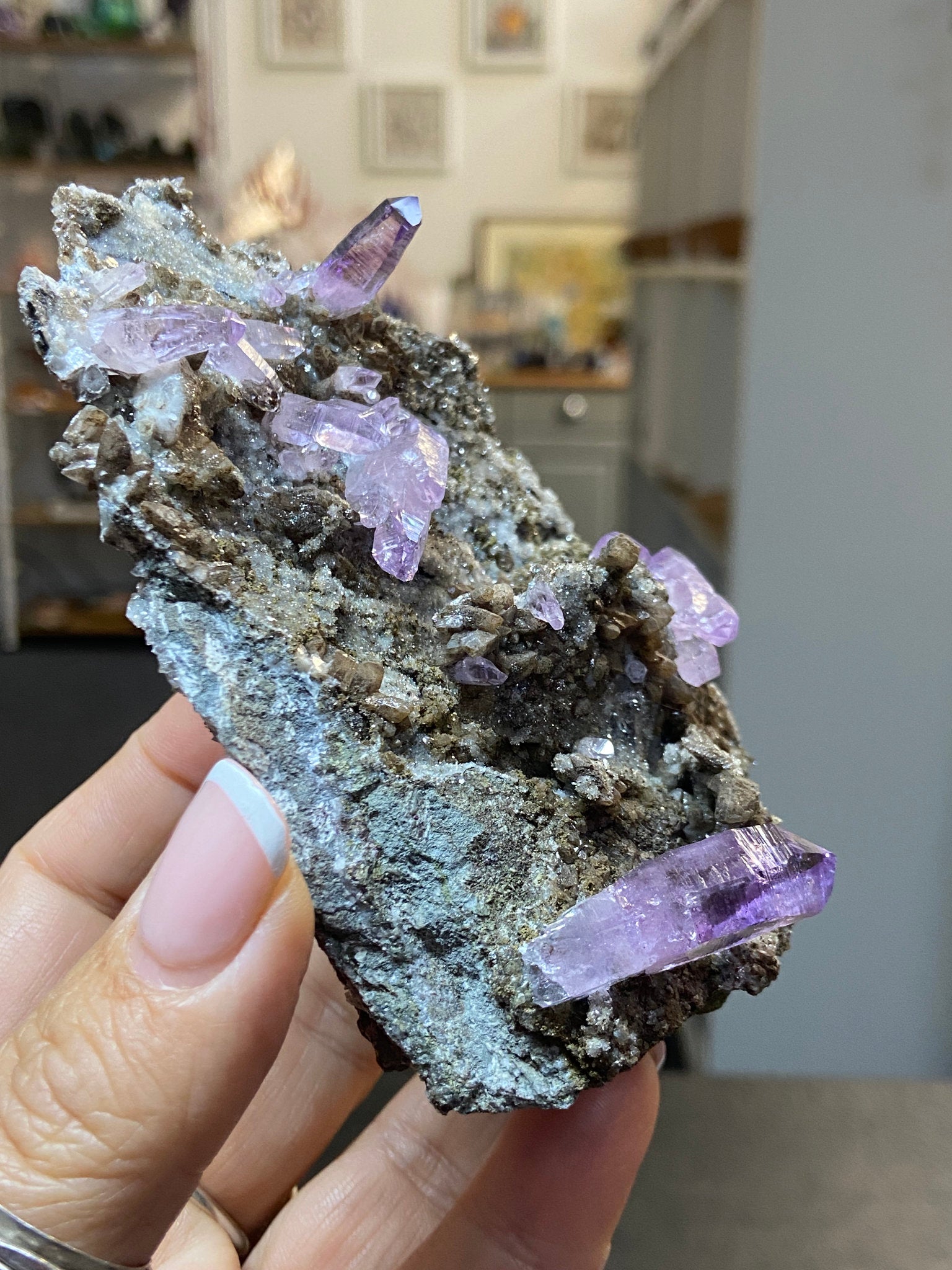 Veracruz Amethyst on Matrix