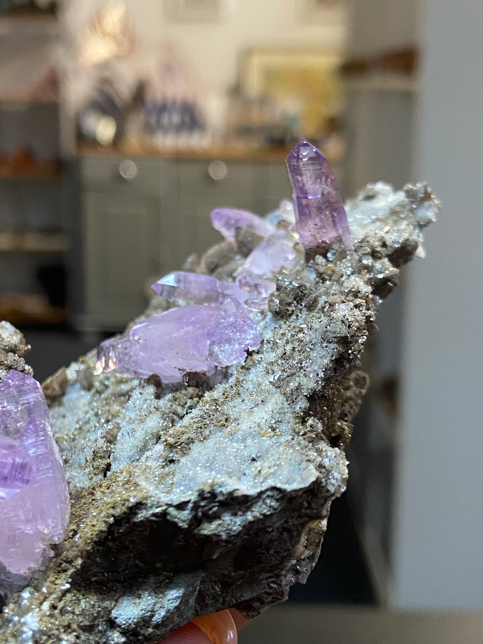 Veracruz Amethyst on Matrix