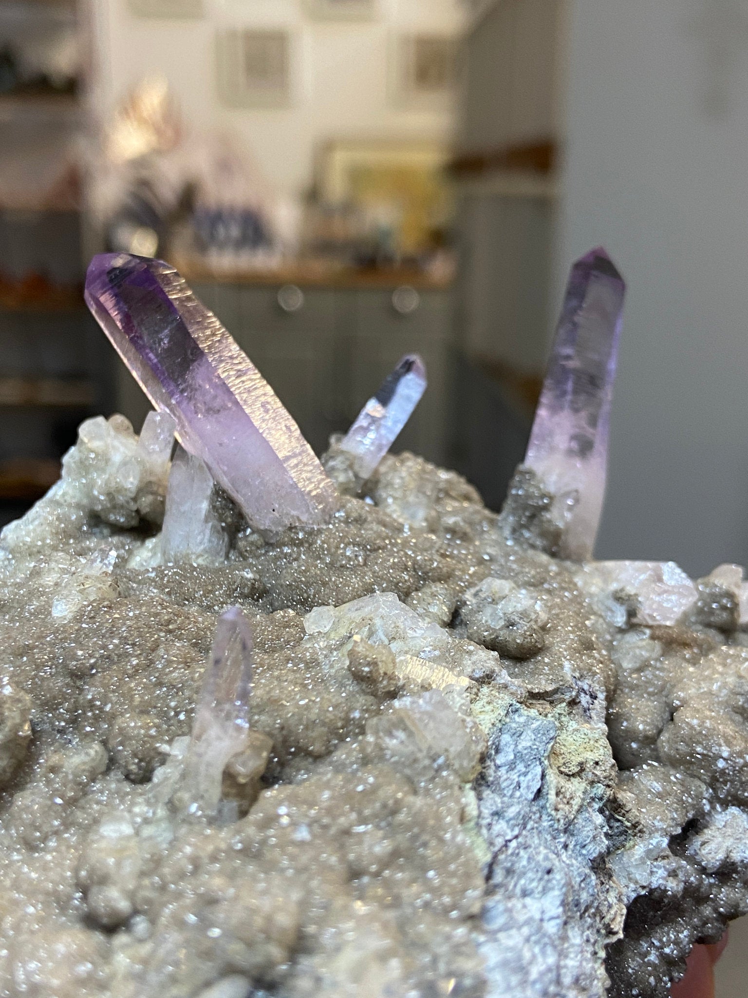 Veracruz Amethyst on Matrix