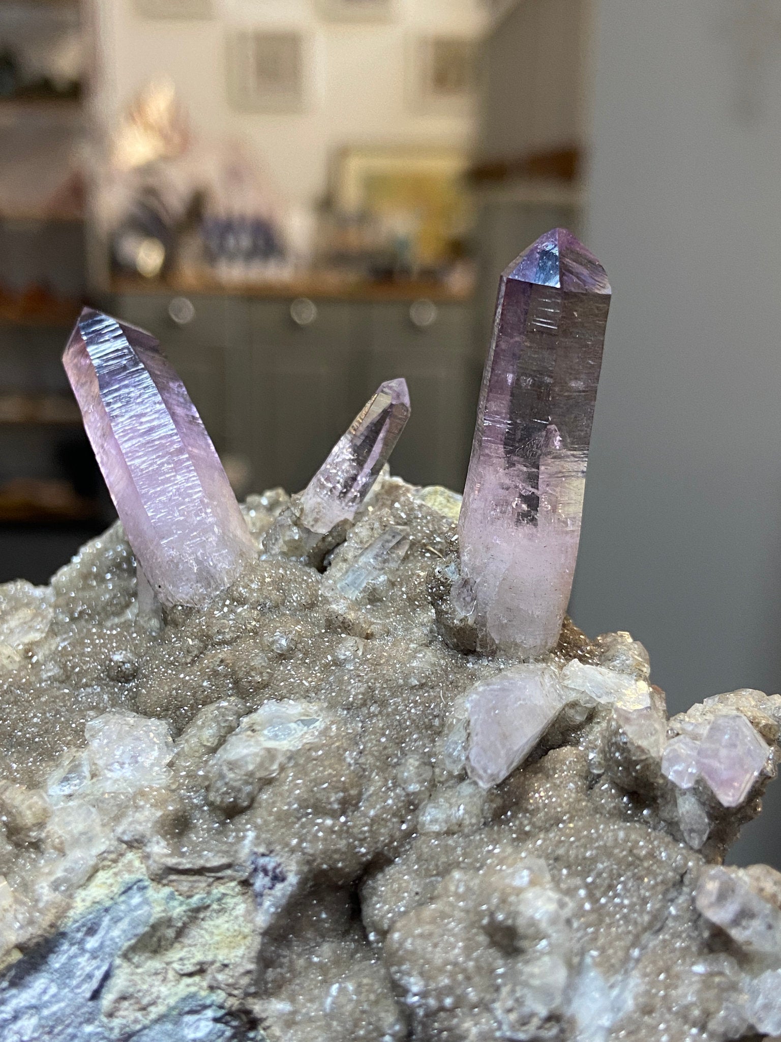Veracruz Amethyst on Matrix