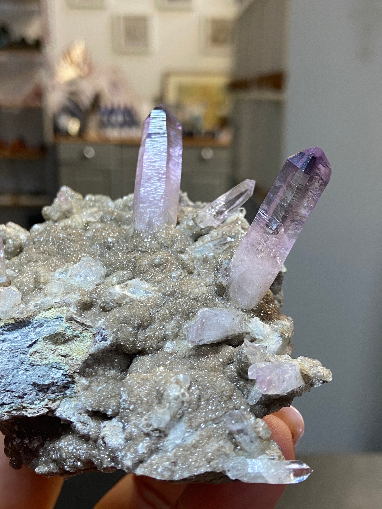 Veracruz Amethyst on Matrix