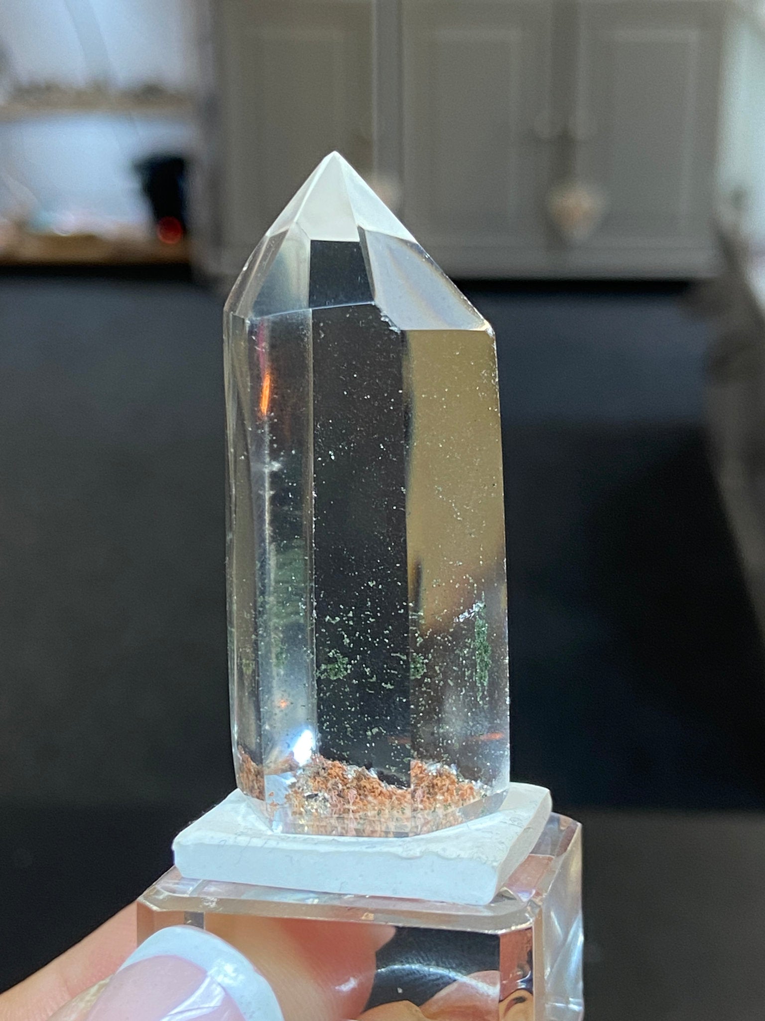 Madagascan Quartz Tower – Chlorite Included
