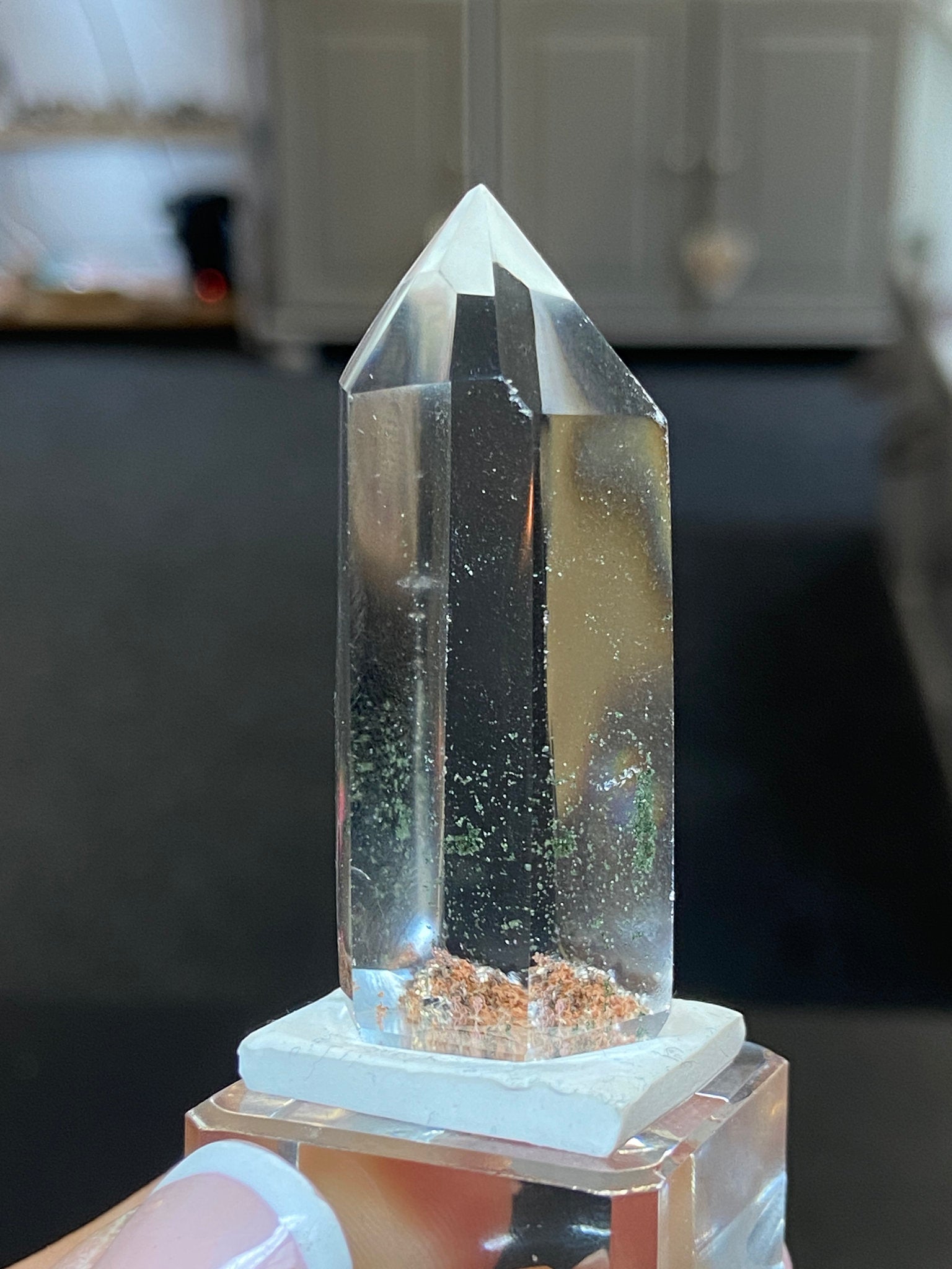 Madagascan Quartz Tower – Chlorite Included