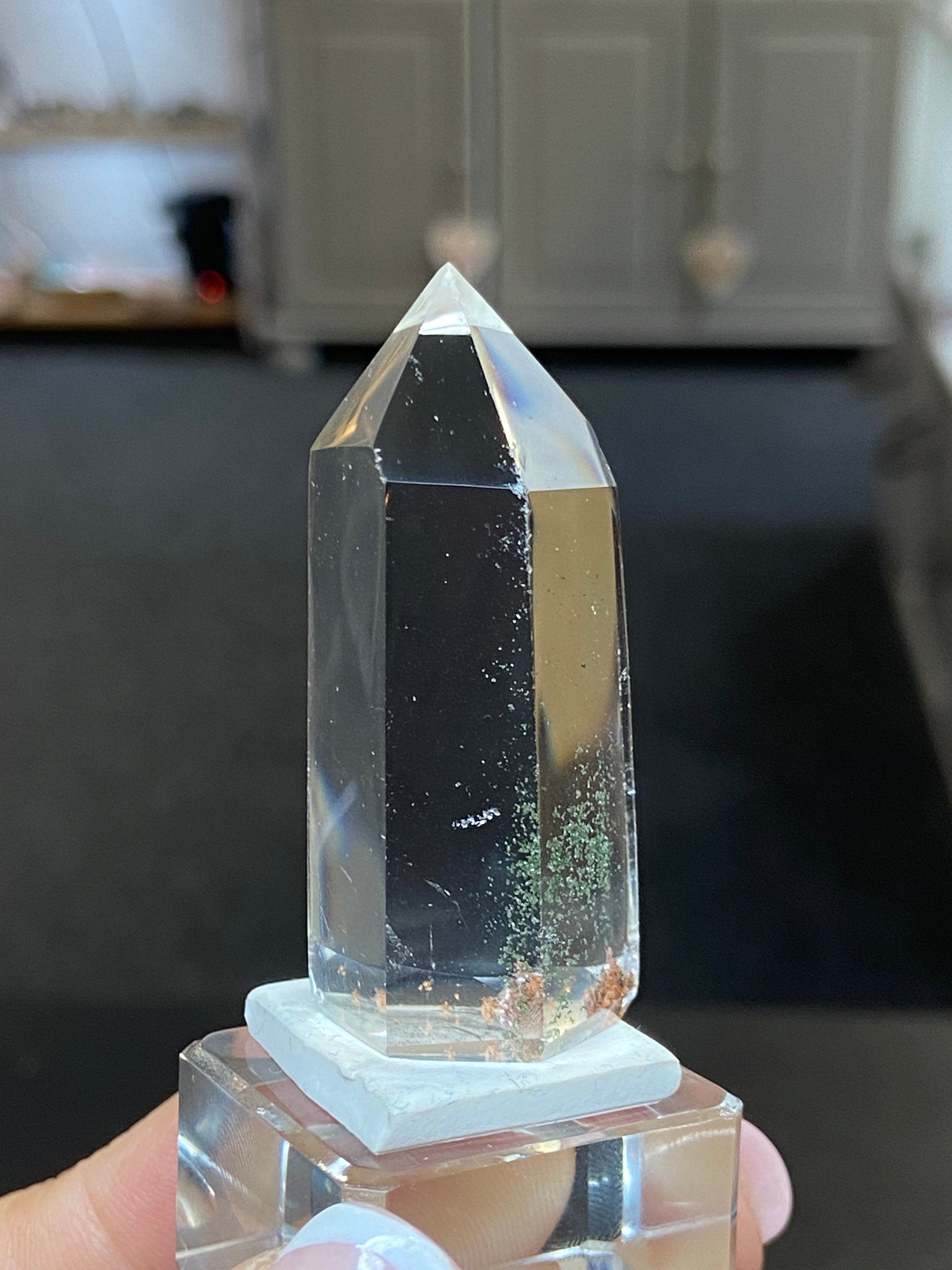 Madagascan Quartz Tower – Chlorite Included