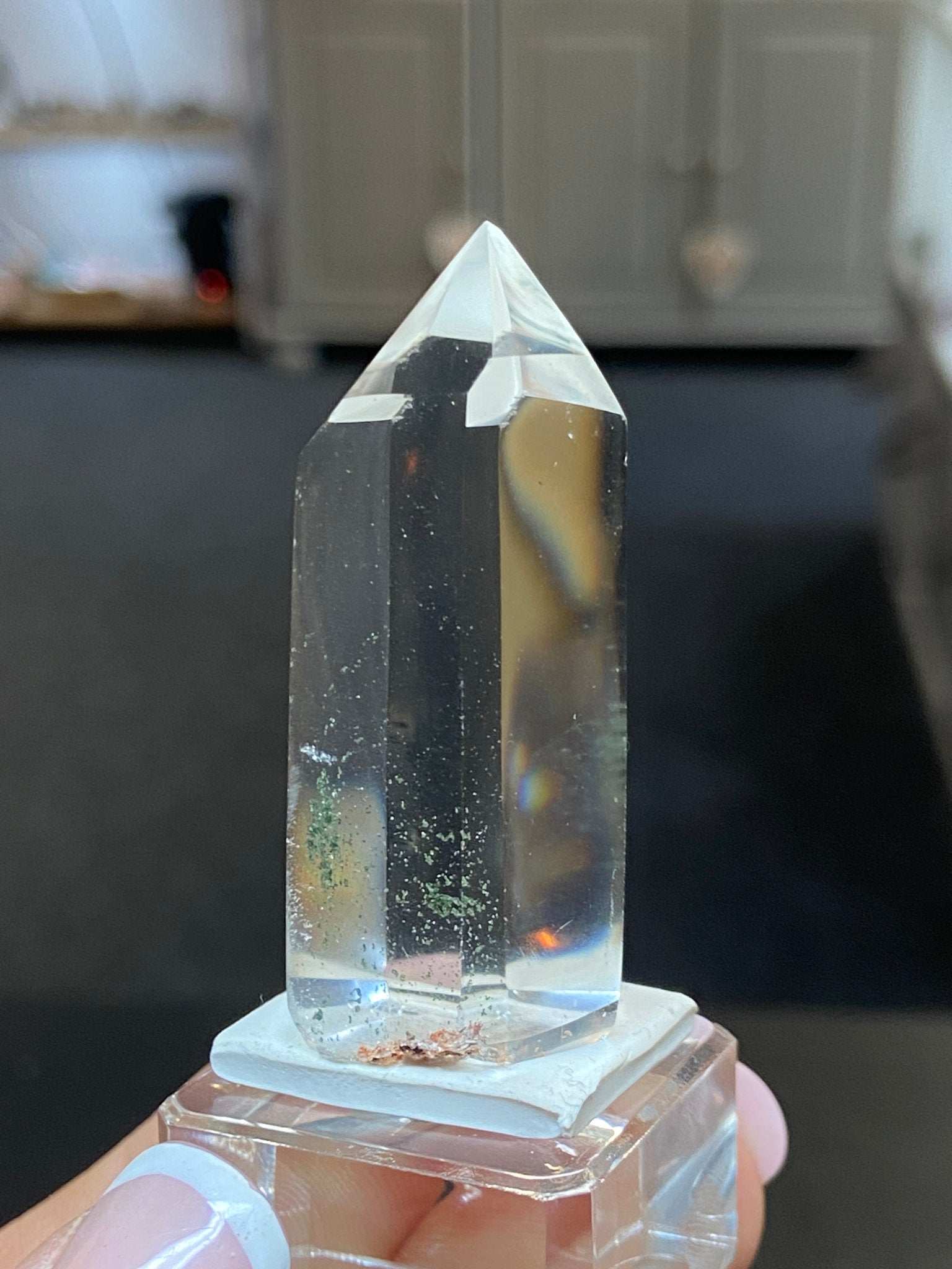 Madagascan Quartz Tower – Chlorite Included