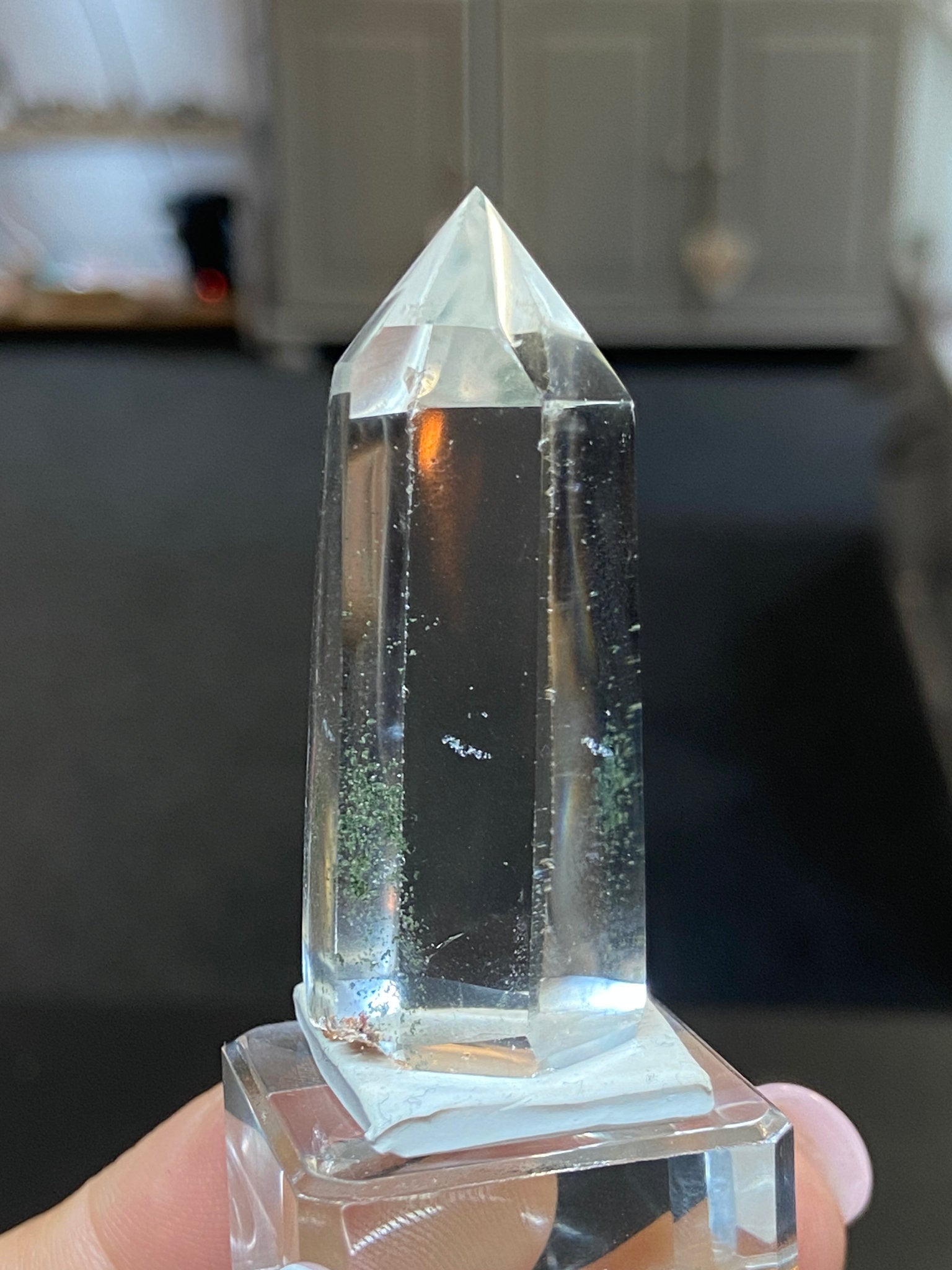 Madagascan Quartz Tower – Chlorite Included